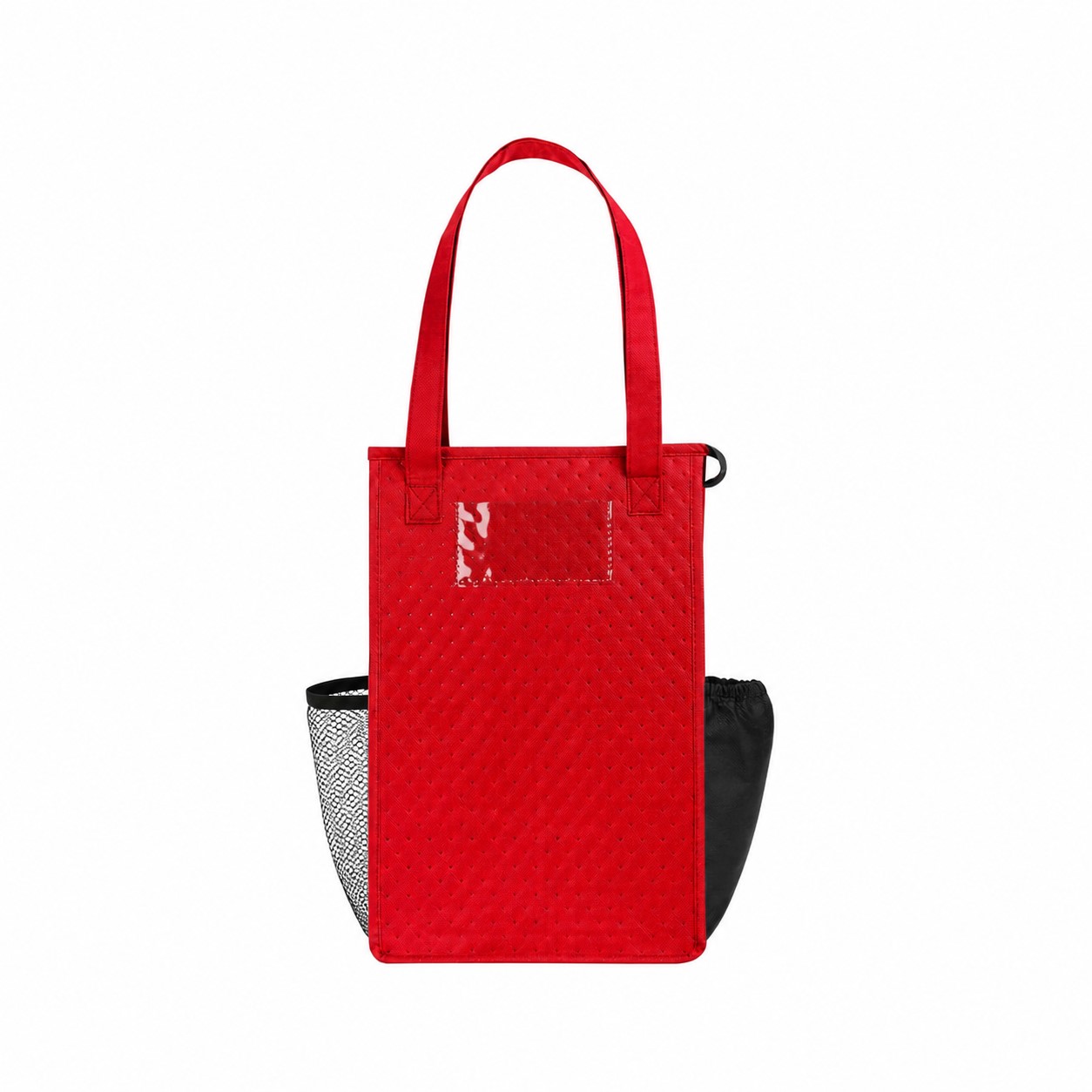 Reinforced Handles Cooler Tote — Red