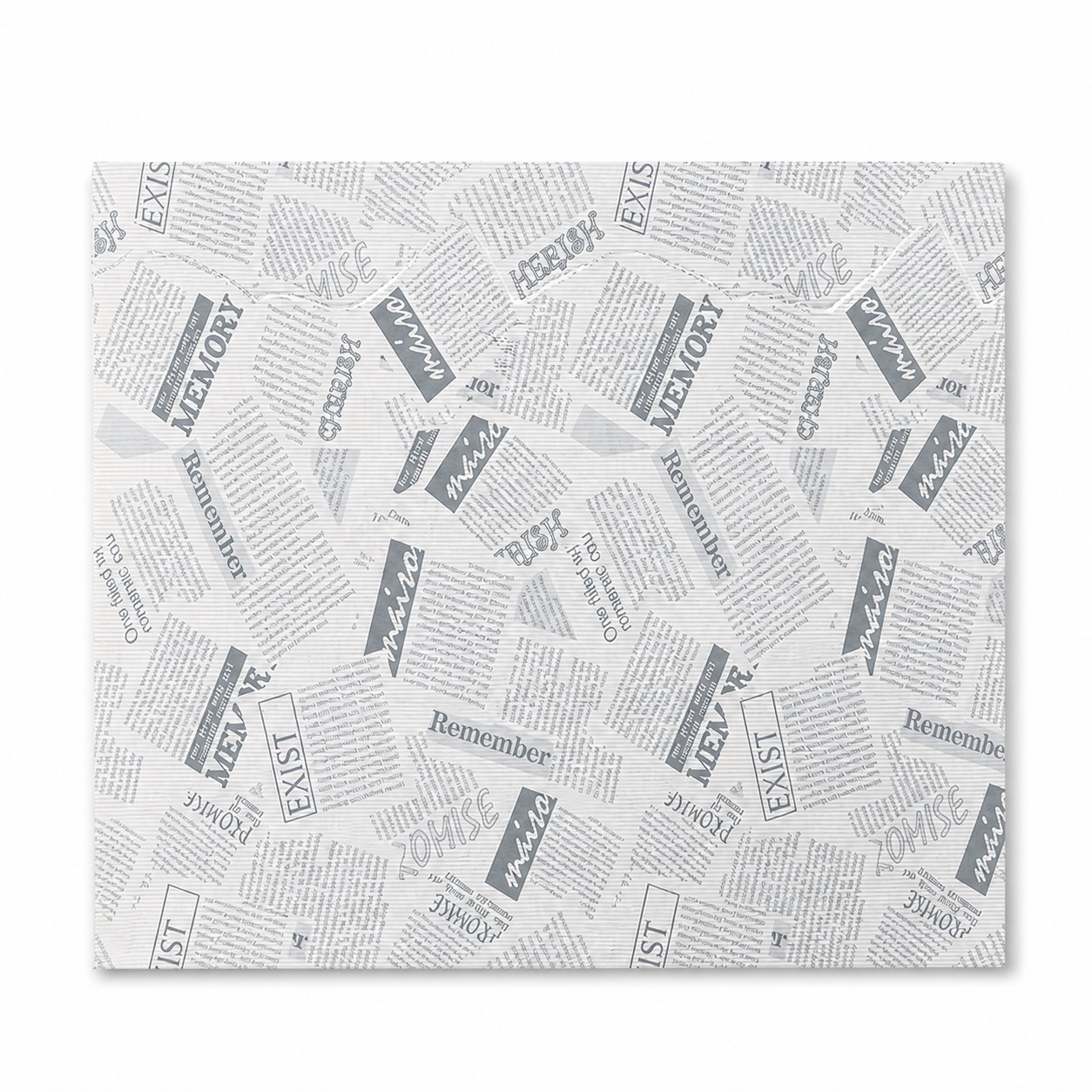 Square Deli Wax Paper Sheets — Silver