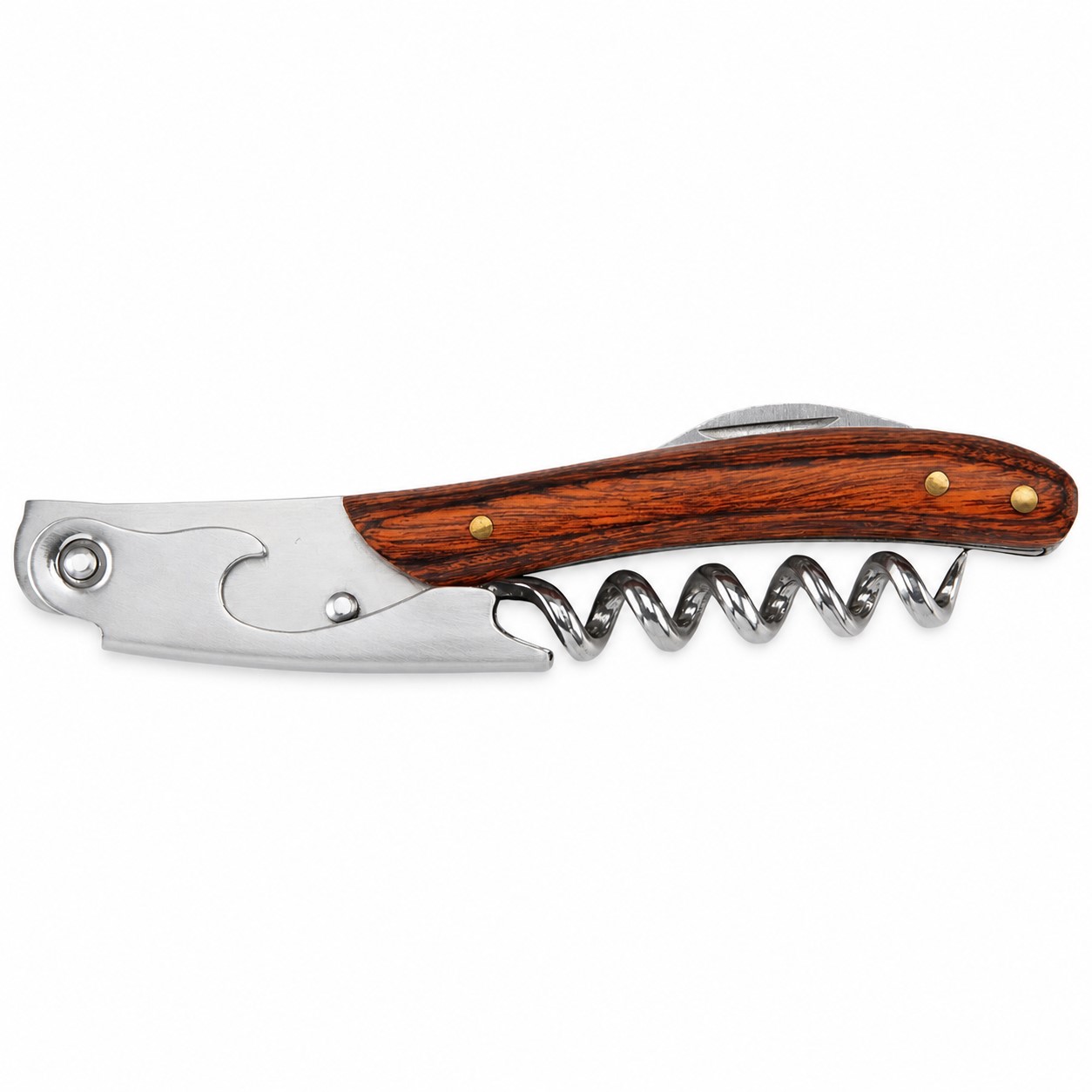Cork Handle Folding Waiter's Corkscrew — view 2