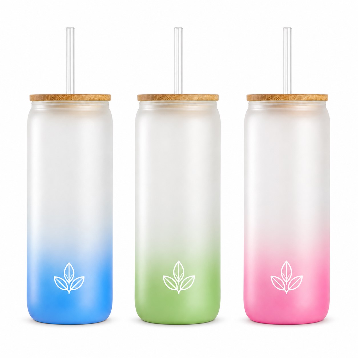 Frosted Gradient 16 Oz Water Bottle