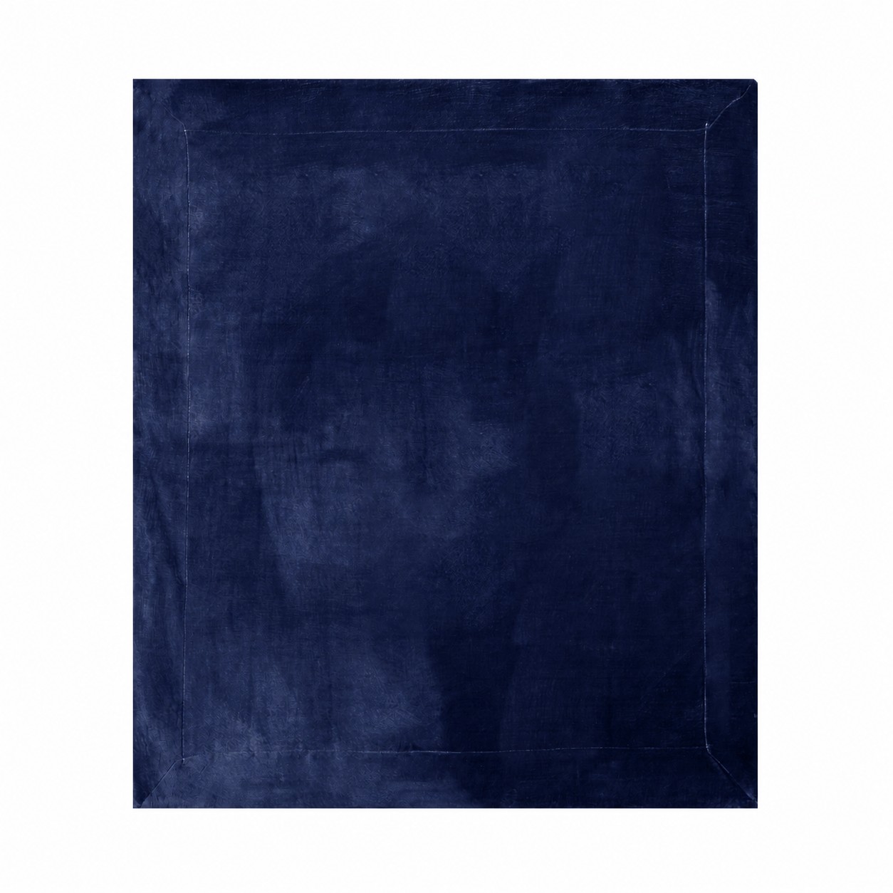 Dual Layer Micro Mink Sherpa Blanket — Navy Blue