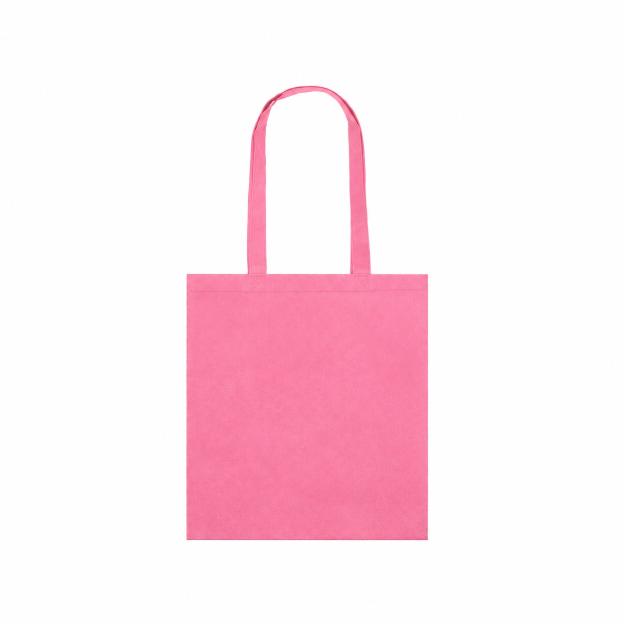 80GSM Non-Woven Reinforced Handles Tote Bag — Pink