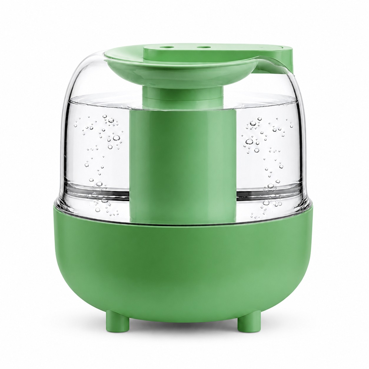 Dual Mist Plastic Humidifier — Green