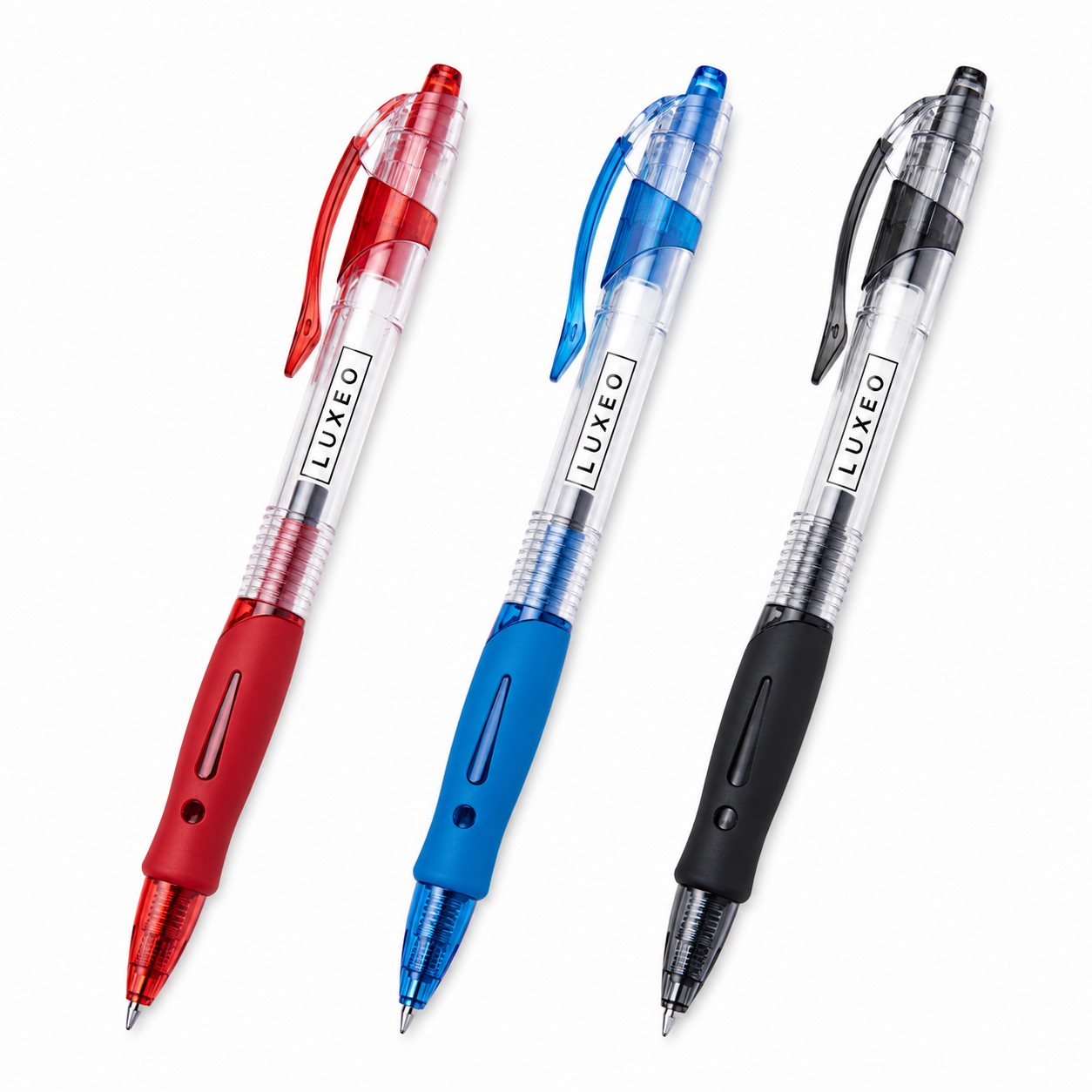Retractable Gel Pen Rubber Grip