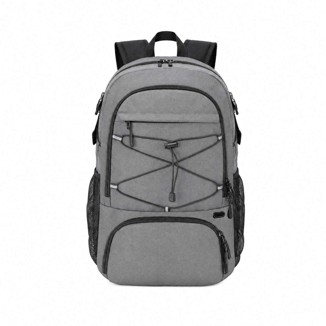 900D Polyester Durable Backpack — Gray