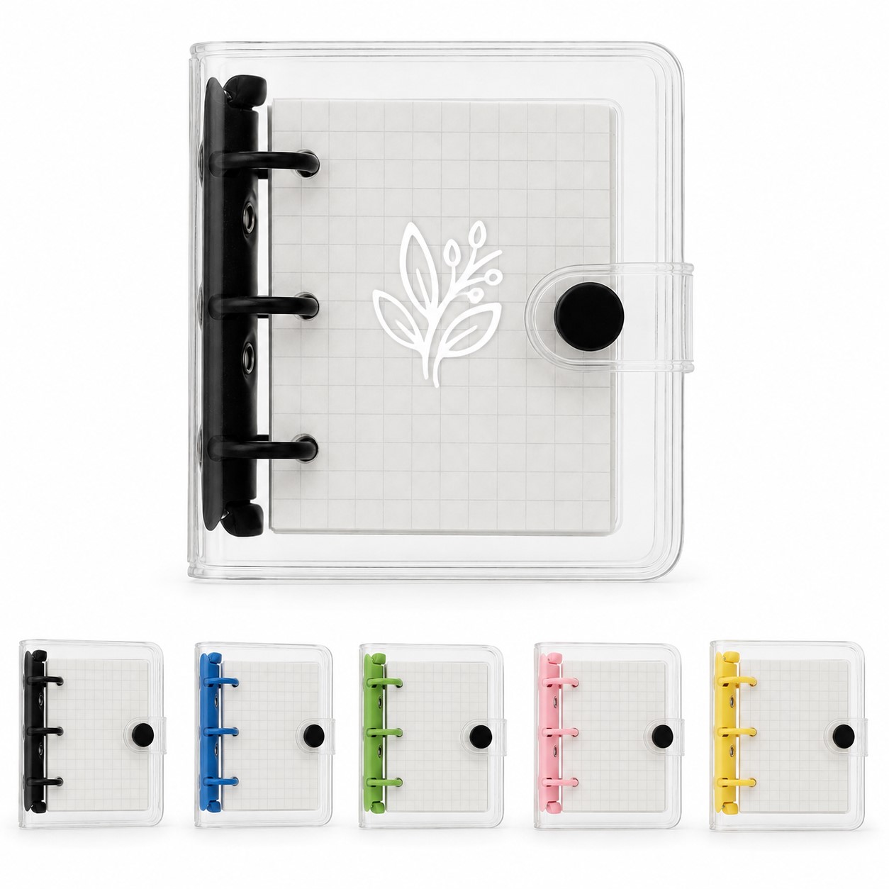 Compact PVC Ring Binder Notebook