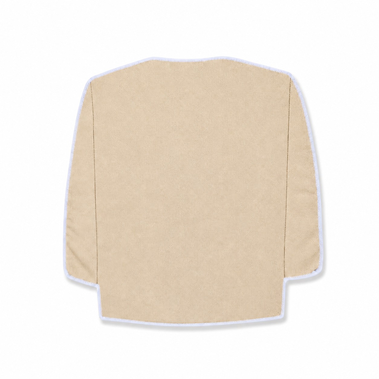Jersey Shaped Microfiber Rally Towel — Beige