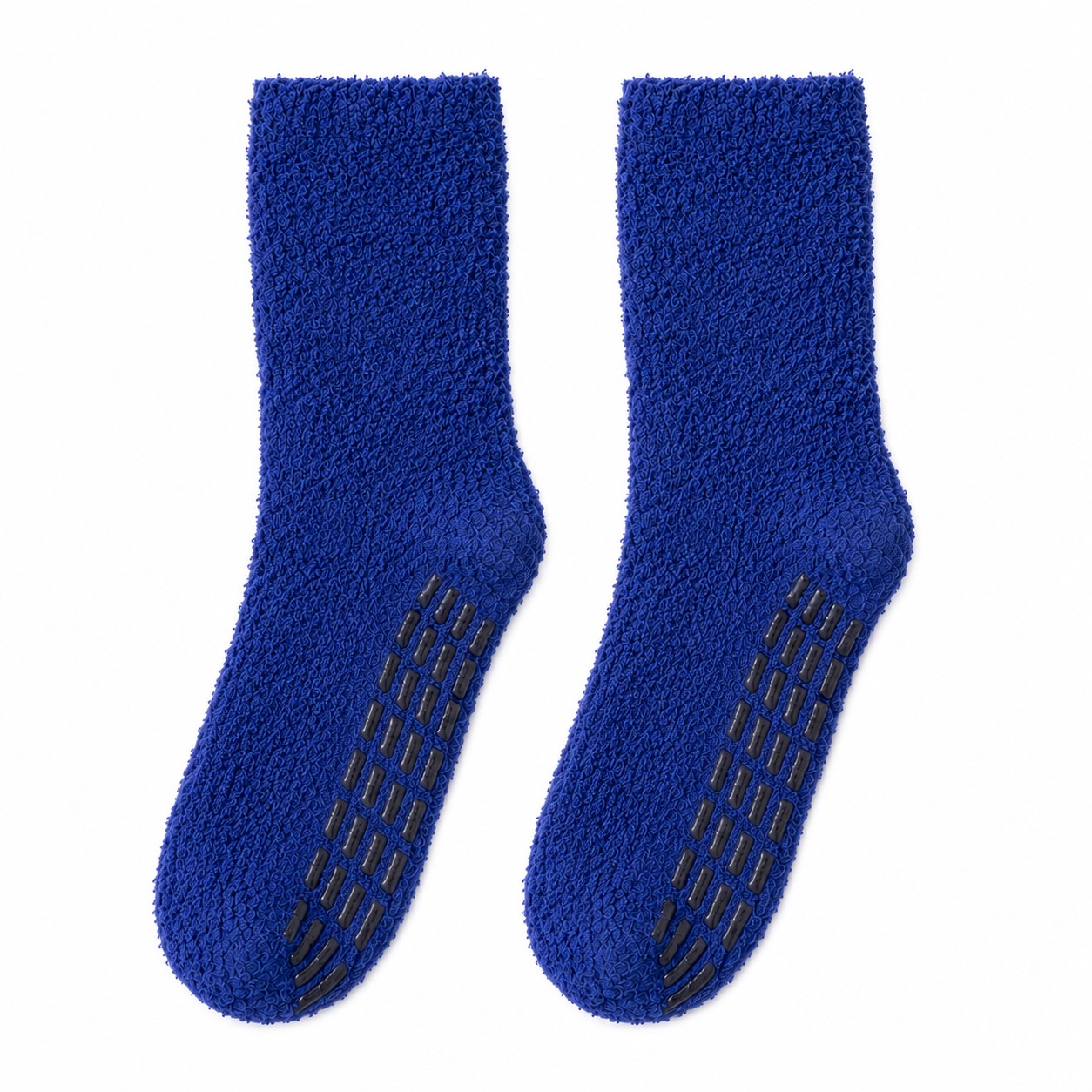 Plush Cotton Blend Grip Socks — view 2