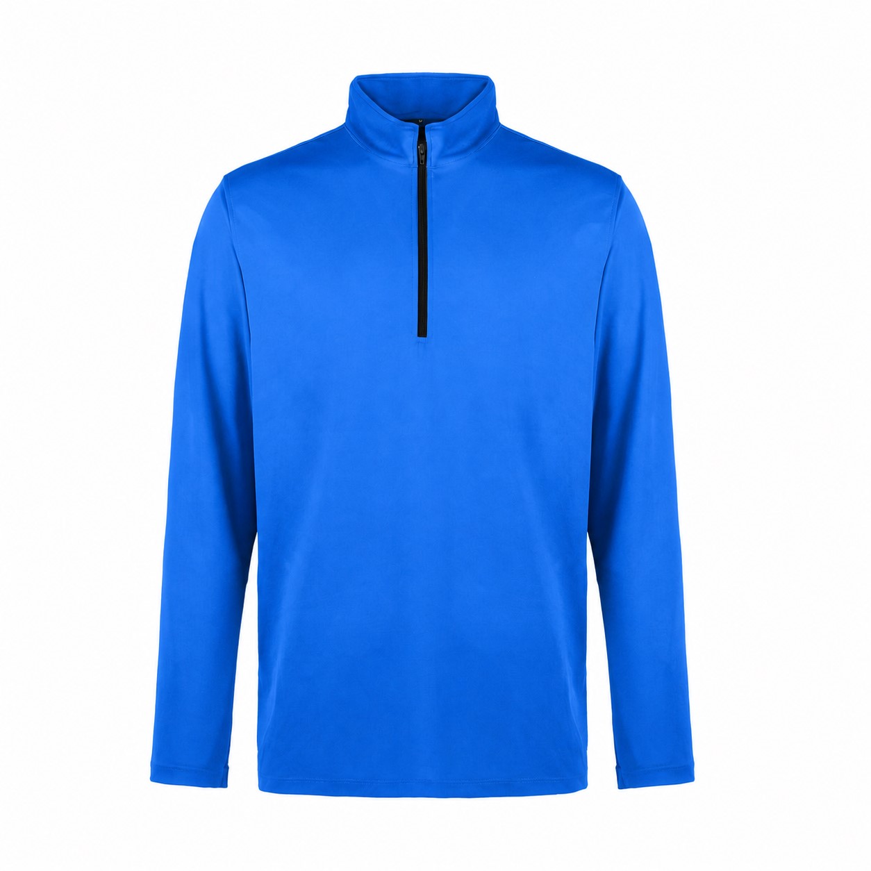 UV Micro Mesh Quarter Zip Shirt — Blue