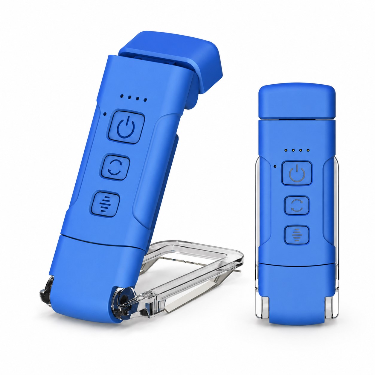 Clip On ABS Reading Light — Blue