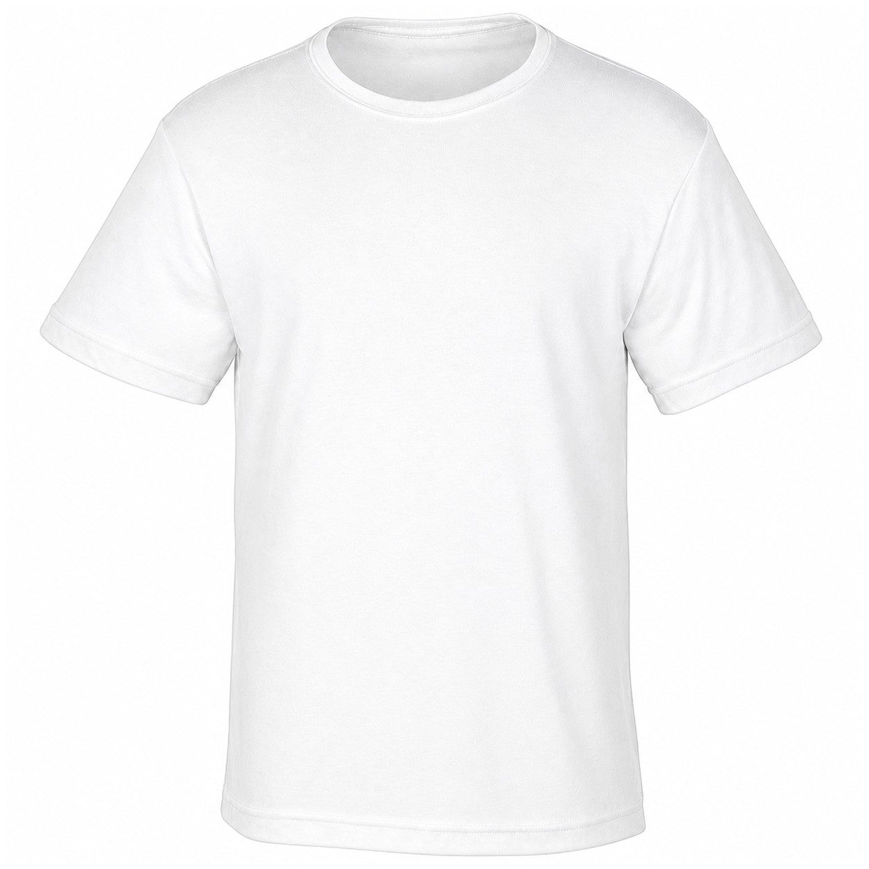 Recycled Tri-Blend Crewneck T-Shirt — White