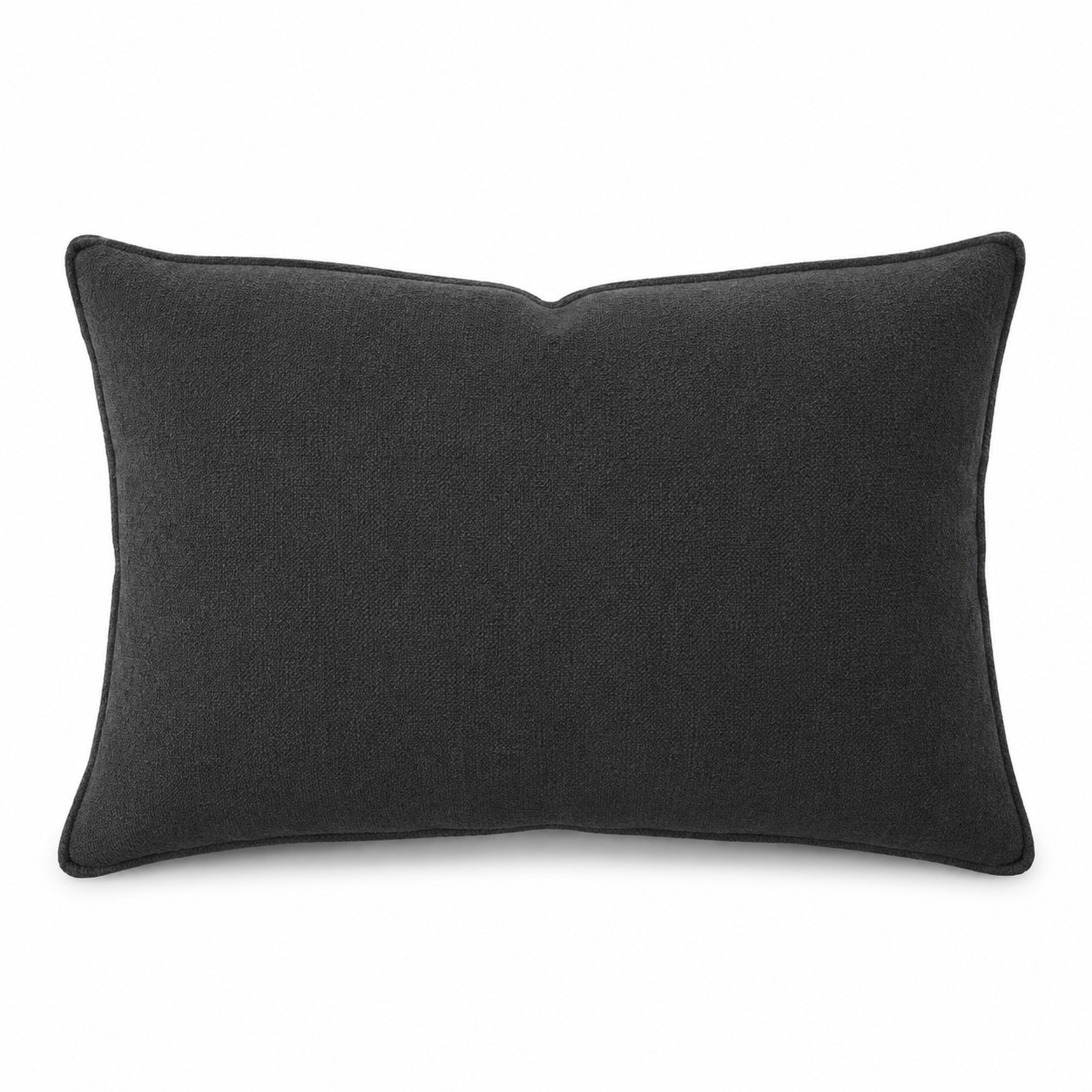 Zippered Plush Lumbar Pillow With Insert — view 2