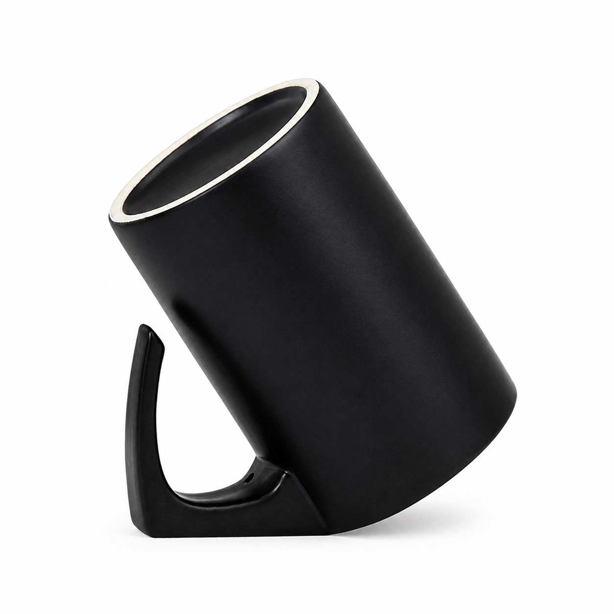 Handstand Handle 12 Oz Ceramic Mug — view 2