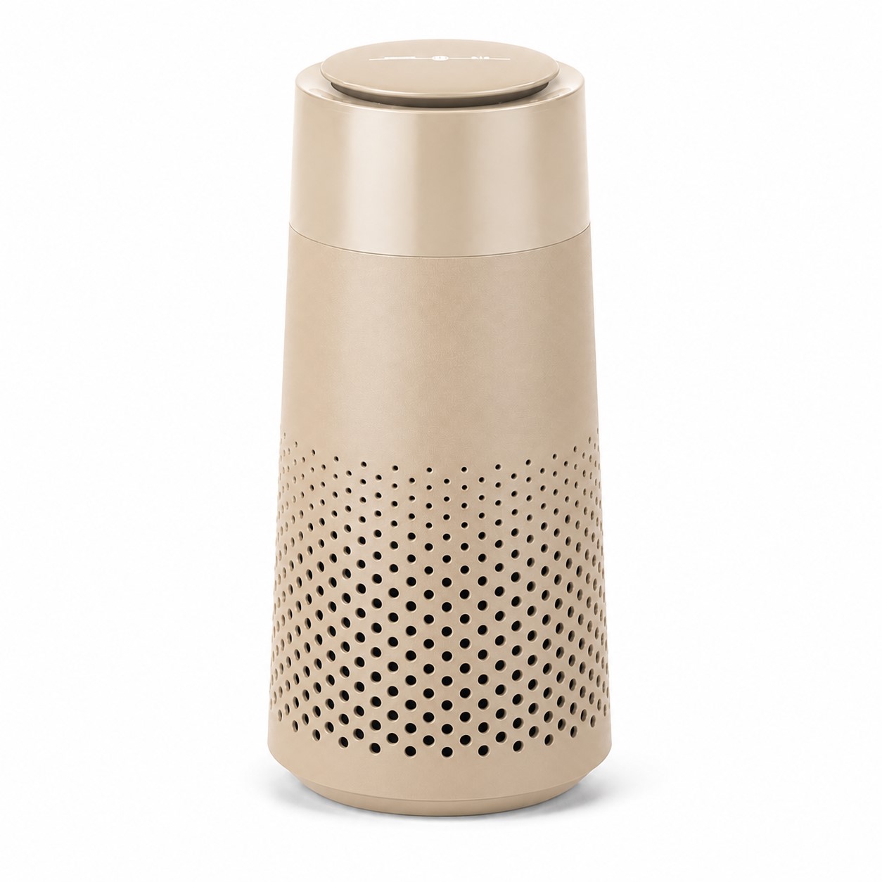 Portable HEPA Car Air Purifier — Tan Beige
