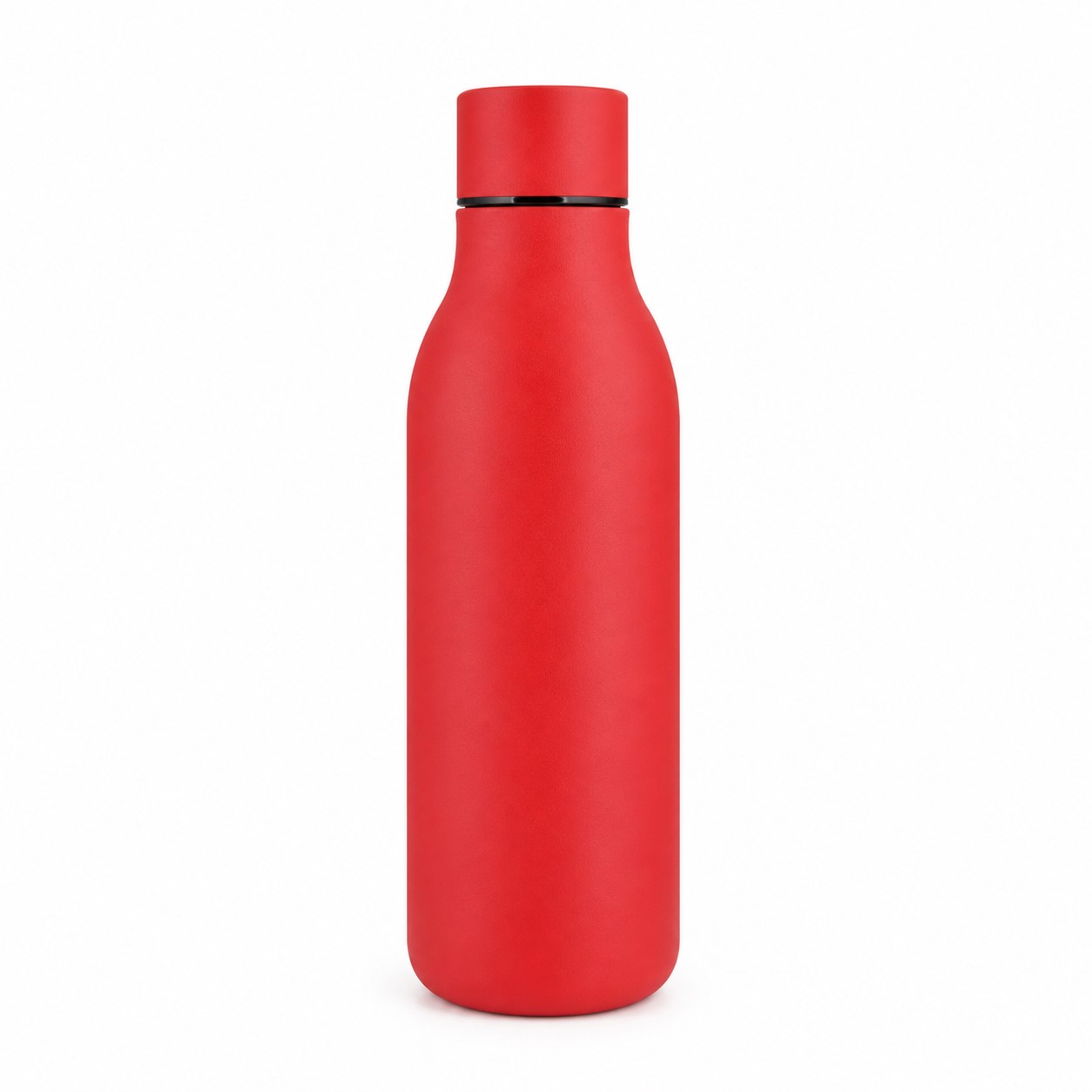 Wine Bottle Shaped Stainless Steel Flask — view 2
