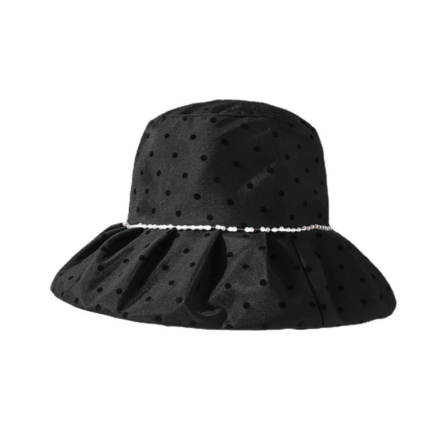 Cotton Blend Pearl Bucket Hat — view 2