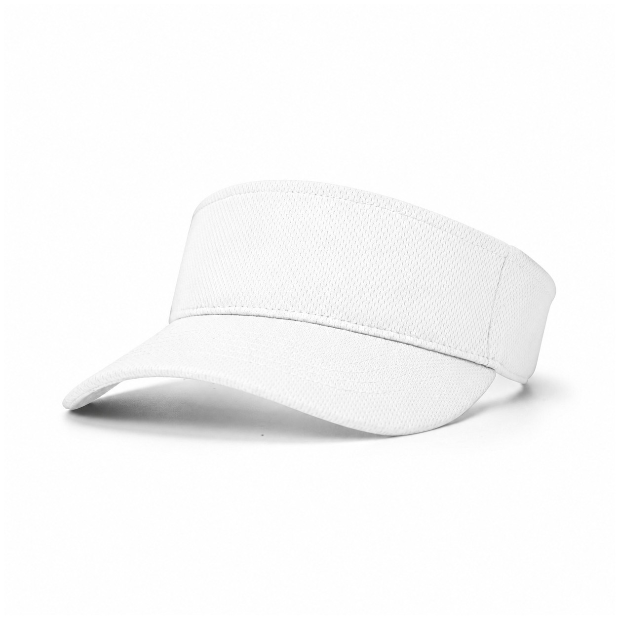 Adjustable Running Mesh Visor — White