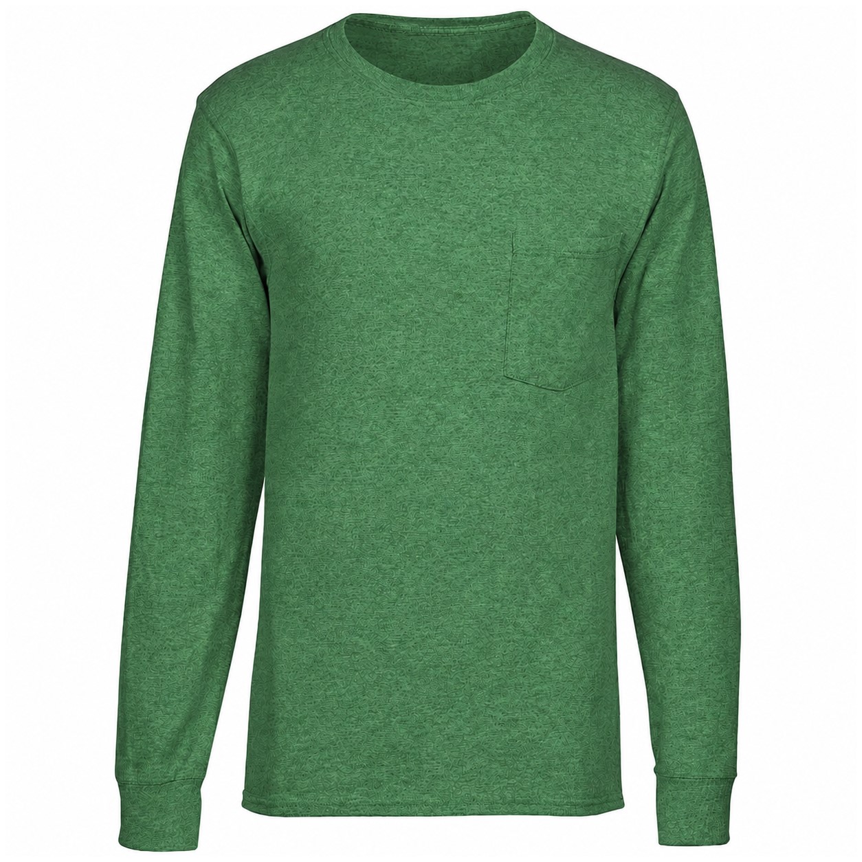 Workwear Pocket Long Sleeve Tee — Green
