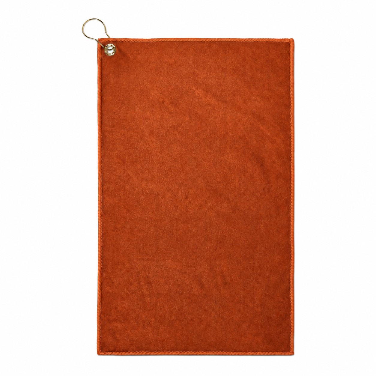 400GSM Microfiber Golf Towel — Copper Brown