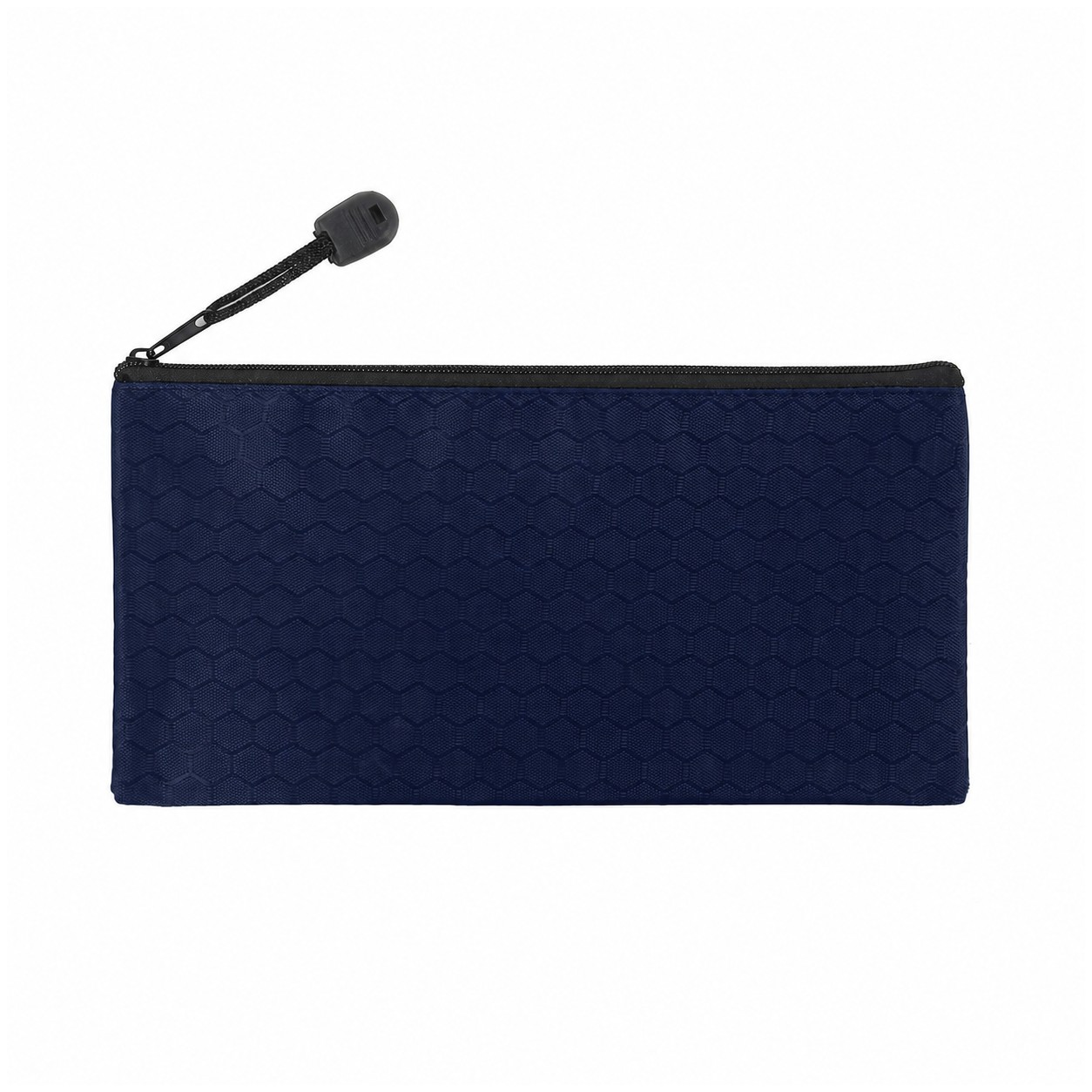 Waterproof Canvas Pencil Pouch — Navy Blue