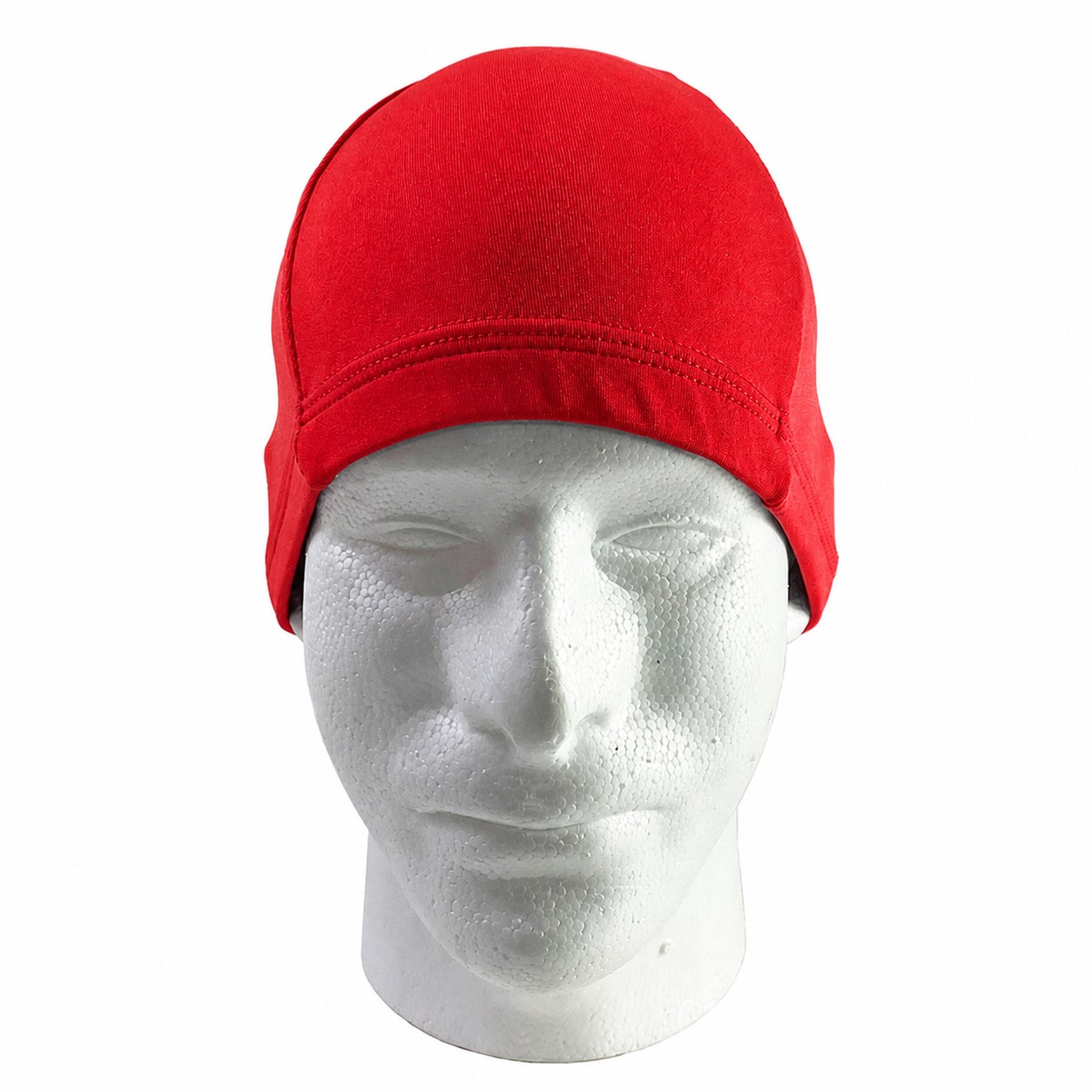 Pullover Spandex Wig Liner Cap — Red