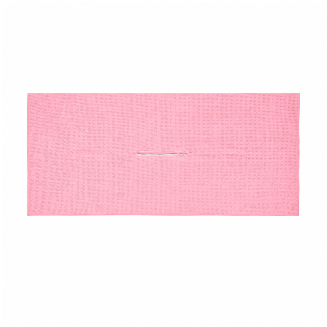 Microfiber Caddie Towel With Club Slit — Pink
