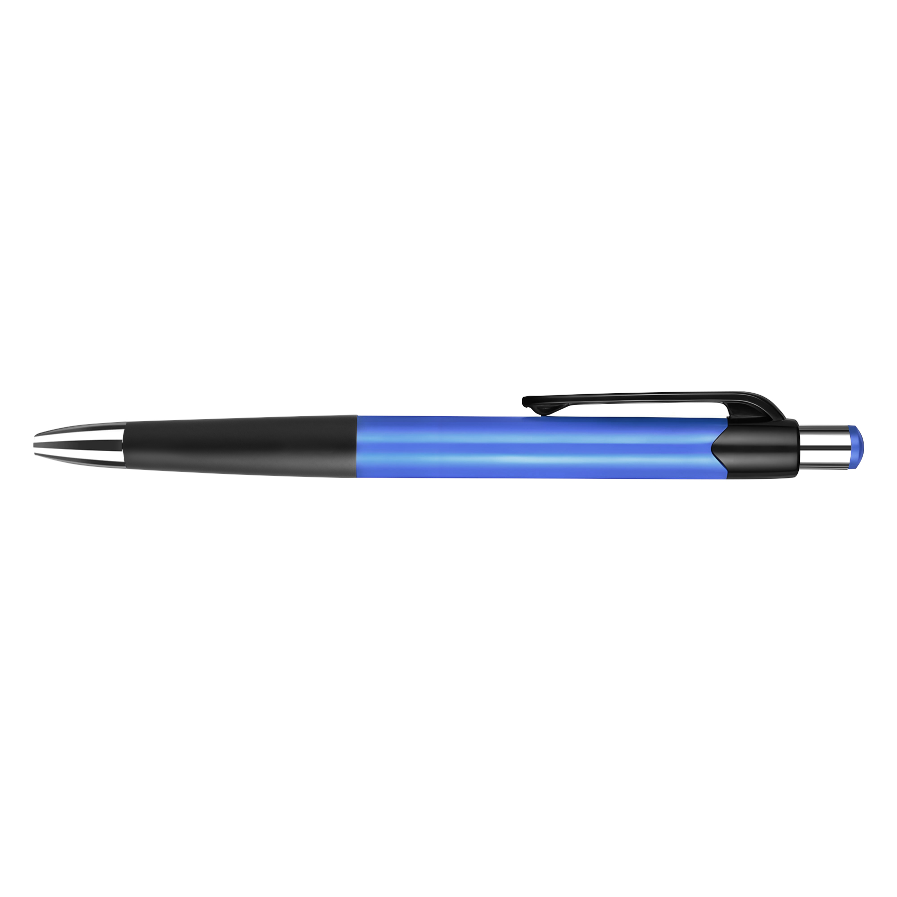 Smooth Plastic Click Ballpoint Pen — view 2