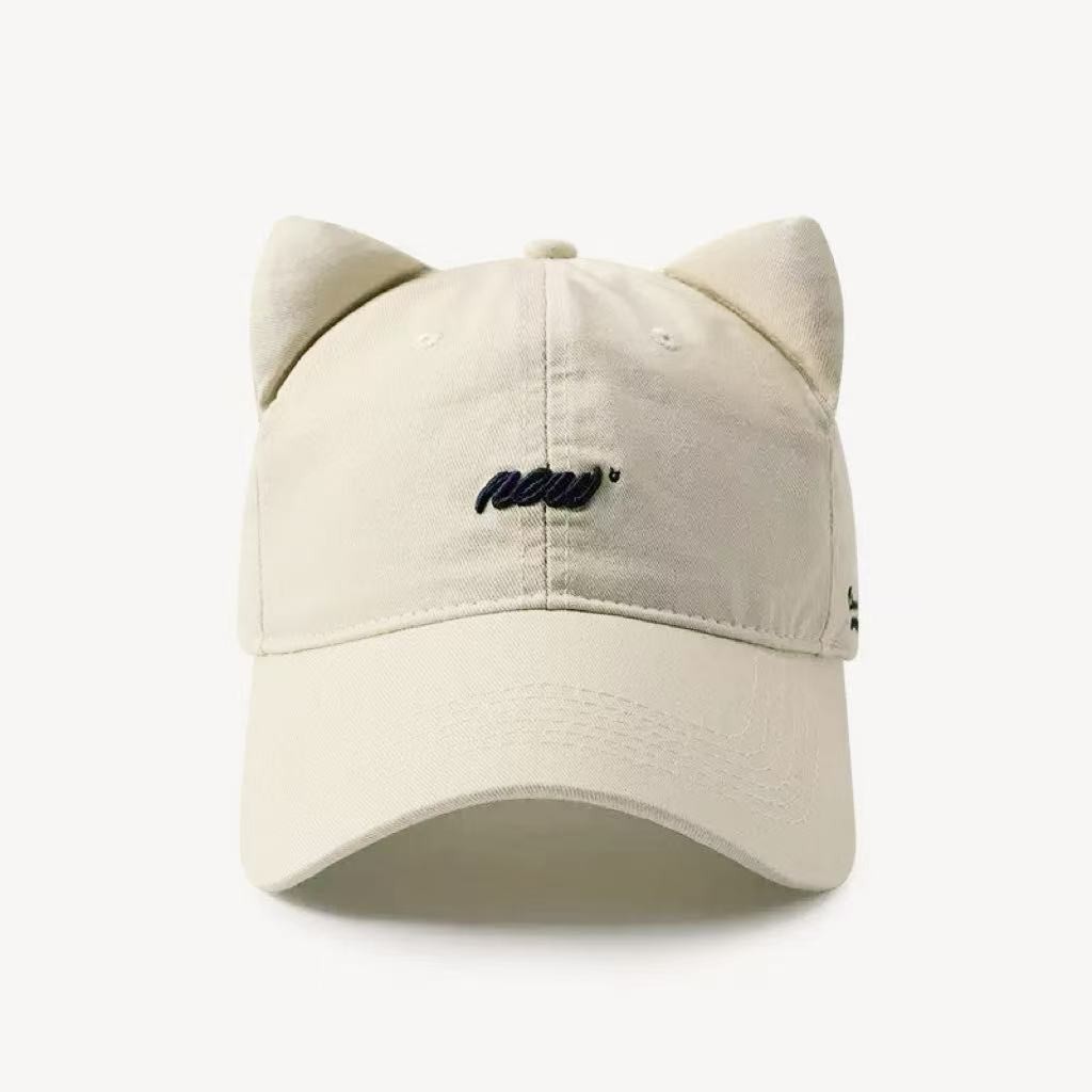 Polyester Cat Ear Baseball Cap — view 2