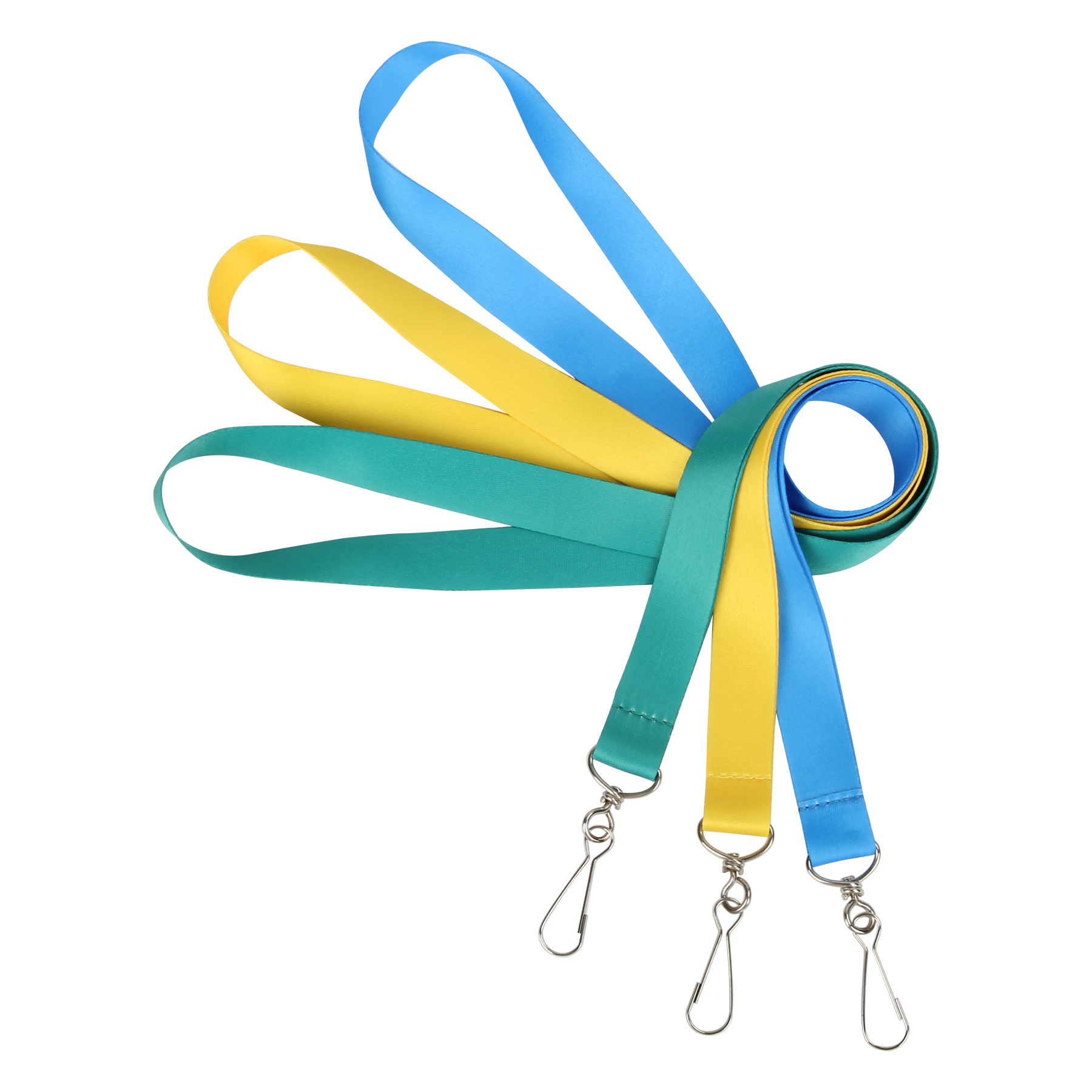 Polyester Lanyard With Clear Badge Holder — view 2