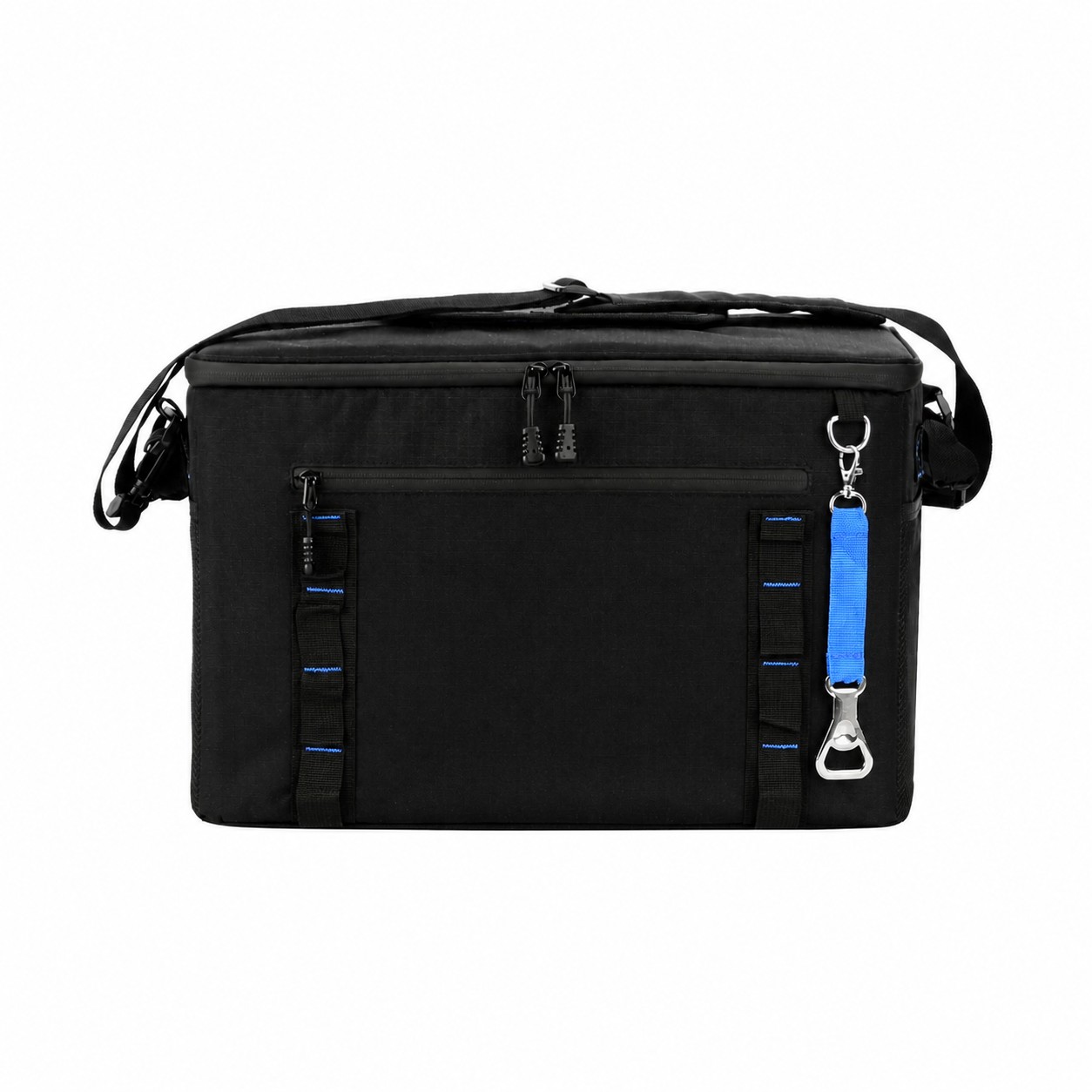 48 Can 600D Polyester Cooler Bag — Black