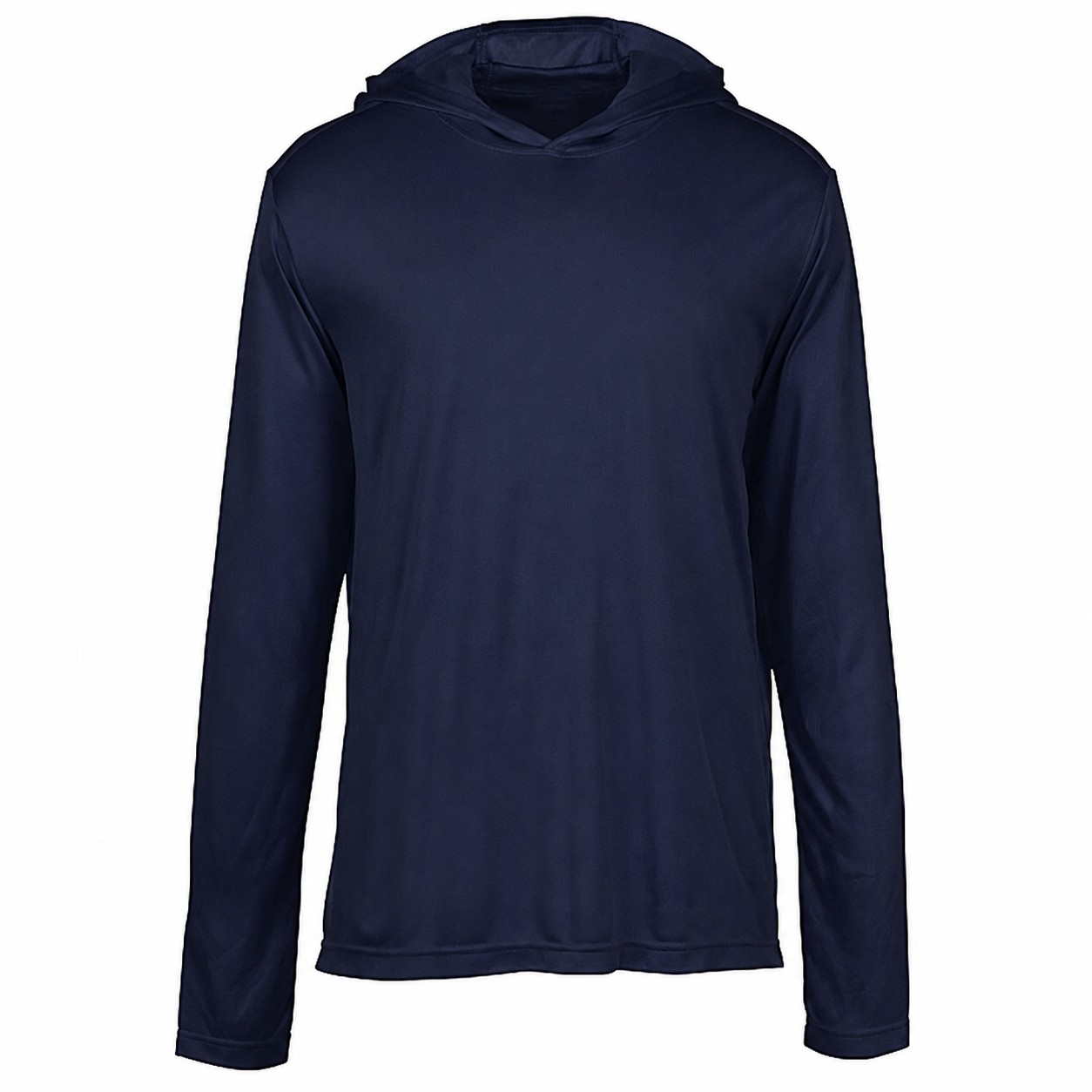 Polyester Hooded Long Sleeve Shirt — view 2