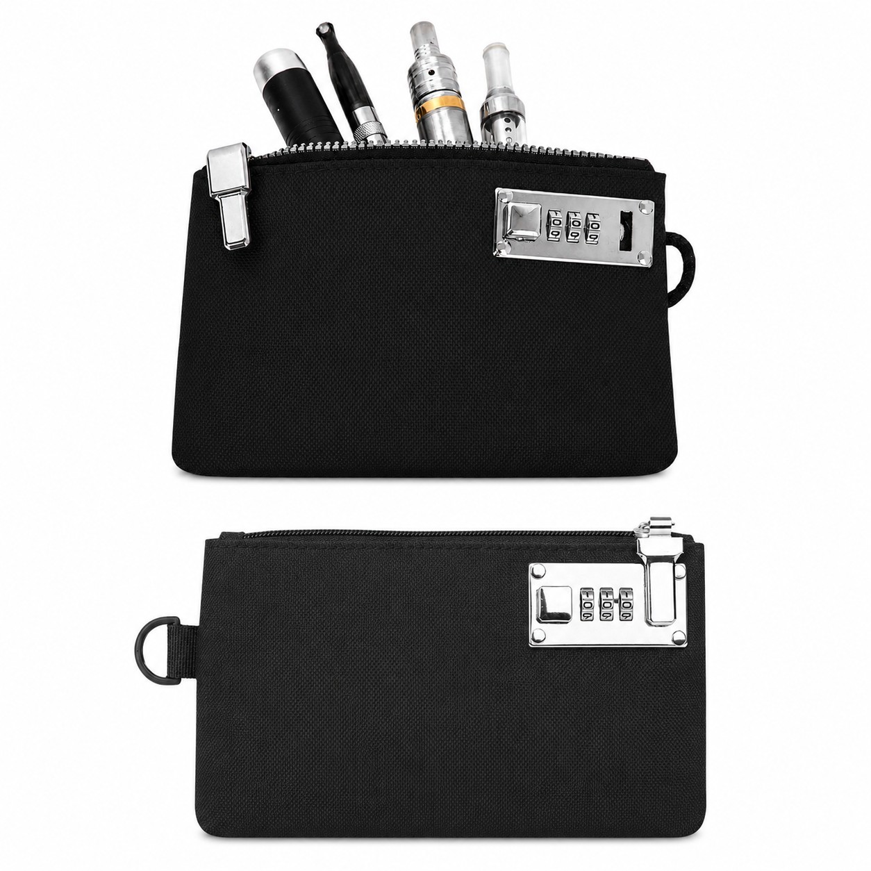 Nylon Lockable Money Bag Set