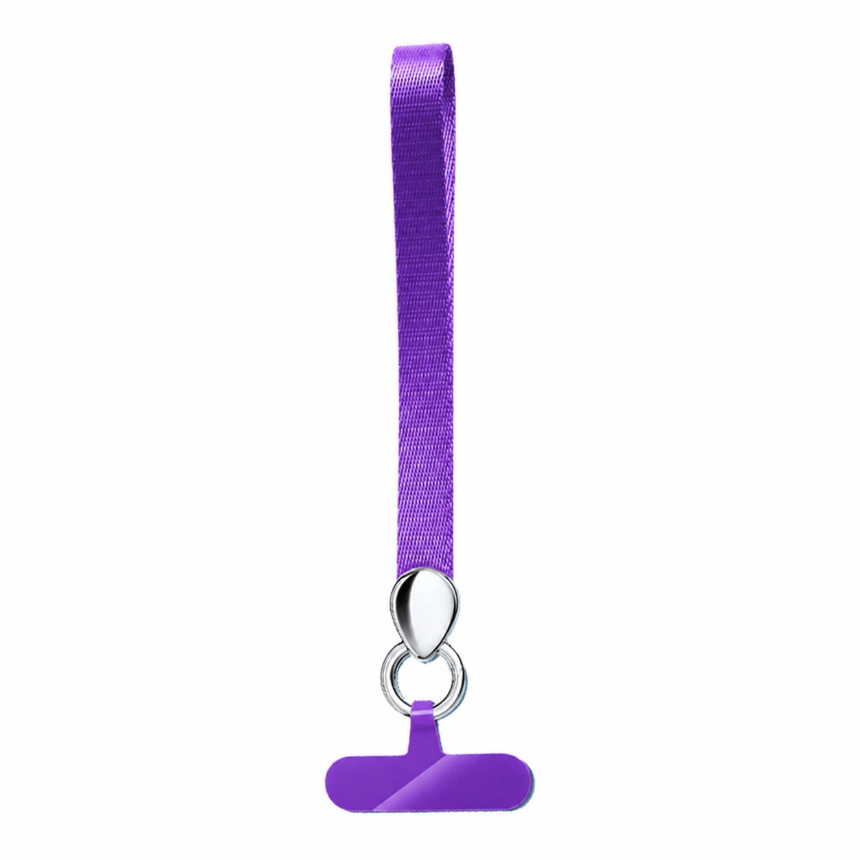 Adjustable Phone Wrist Lanyard — Purple