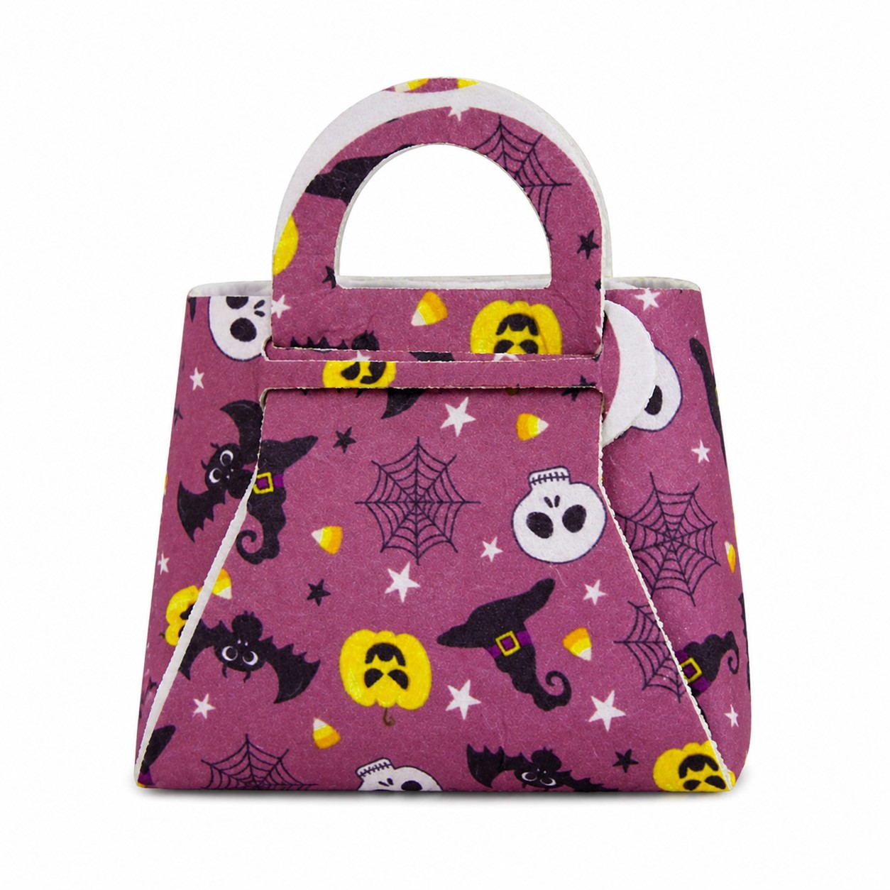 Polyester Halloween Treat Bag With Cutout Handle — view 2