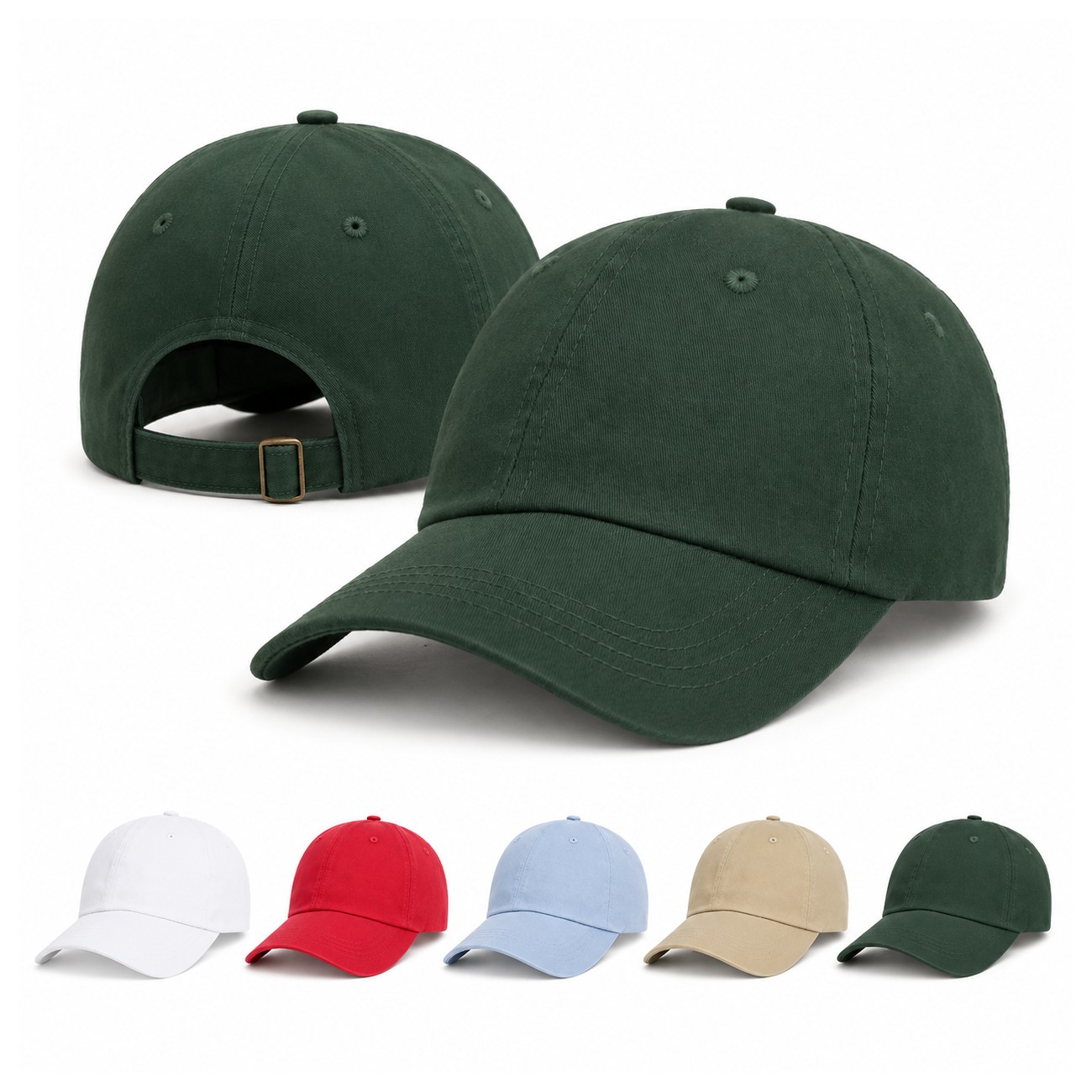 Low-Profile Fit Cotton Twill Front Cap