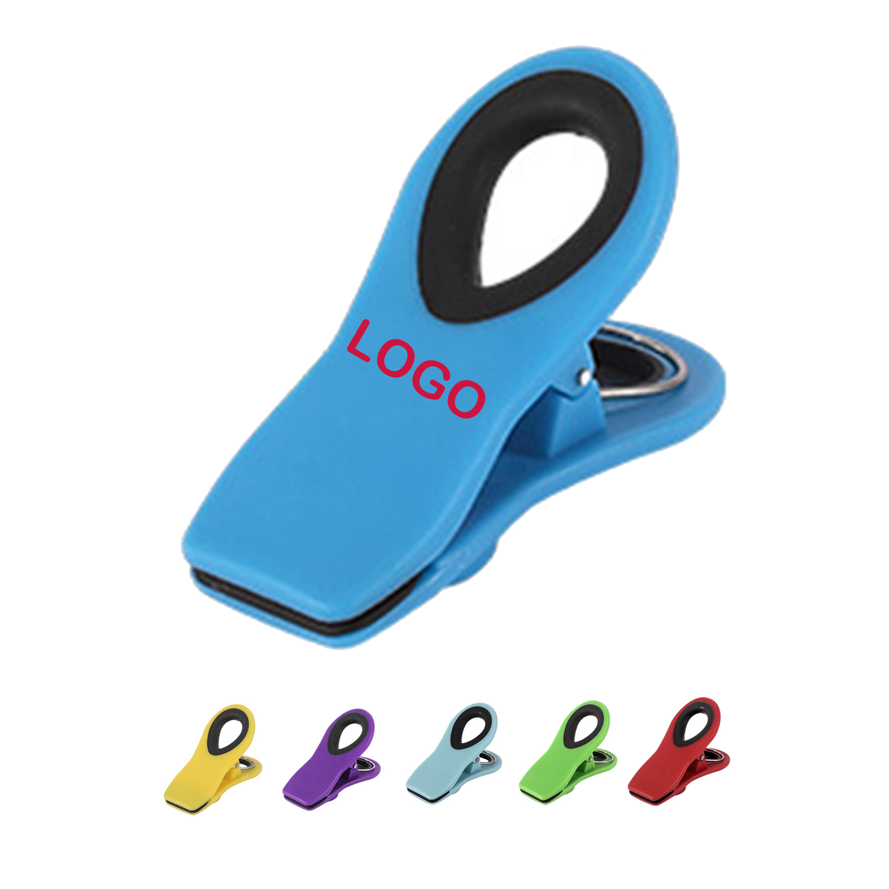 Plastic Magnetic Memo Clip