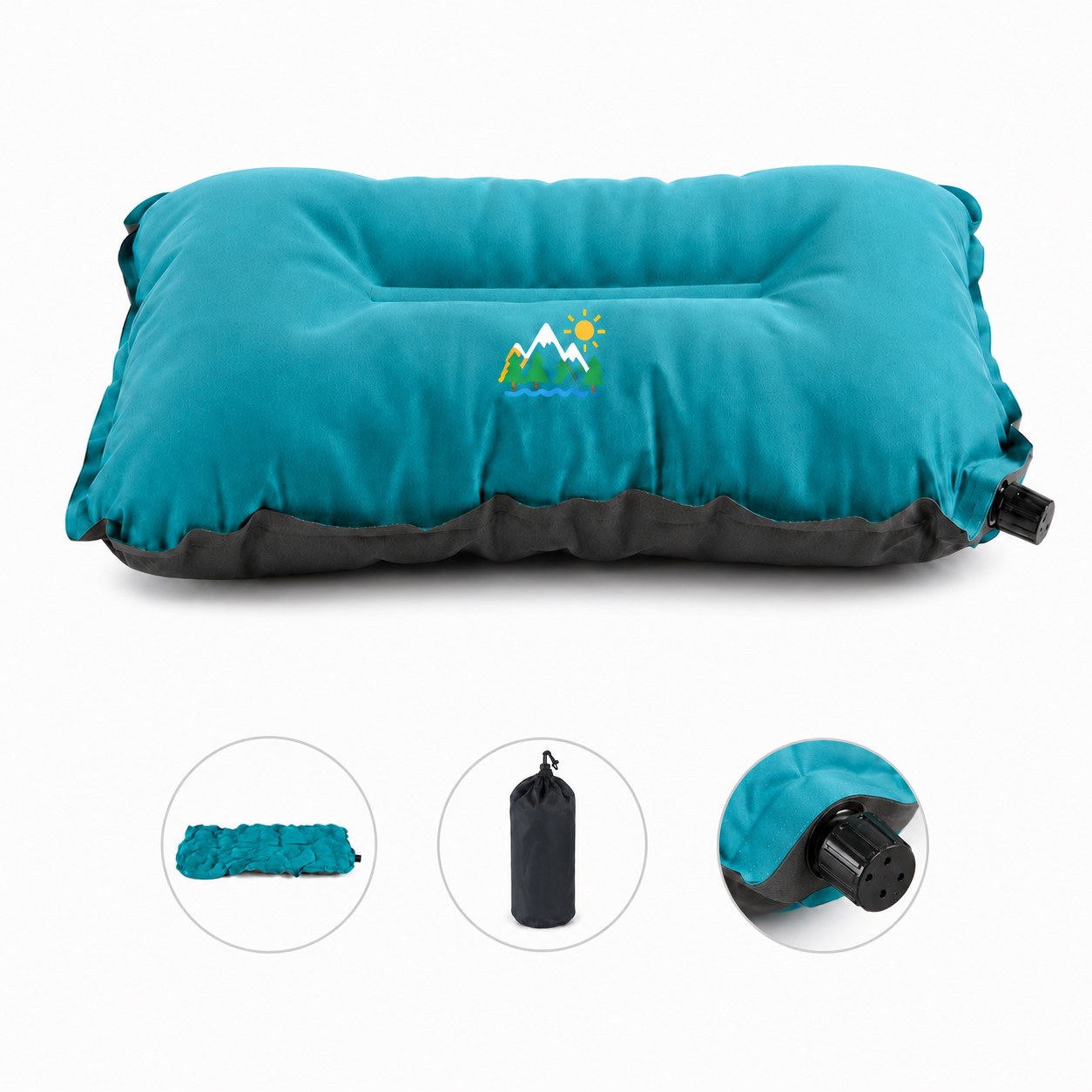 Self Inflating TPU Travel Pillow