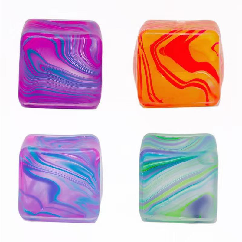 Custom Squishy Cube Stress Reliever Toy — view 3