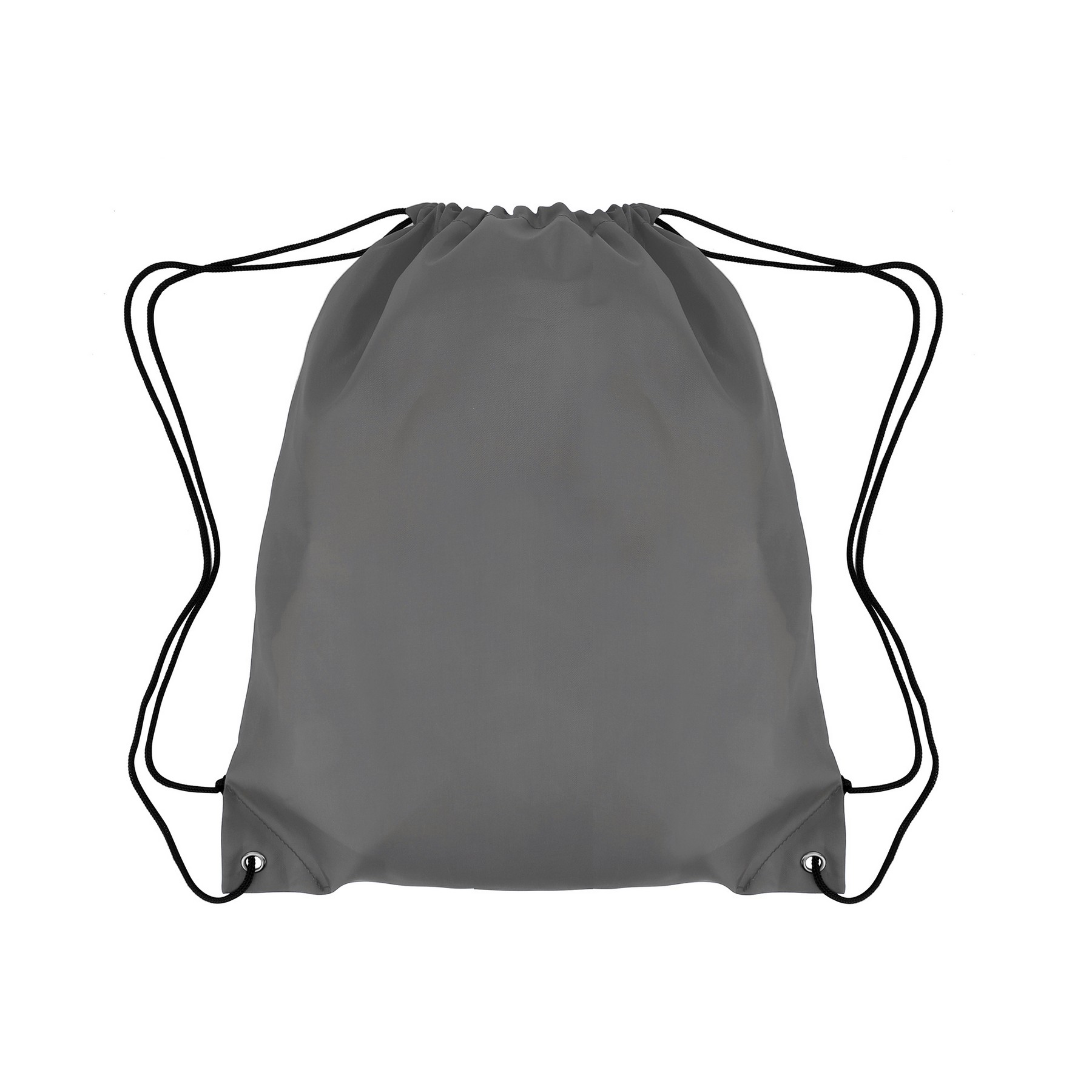 210D Polyester Grommet Detail Drawstring Bag — view 2