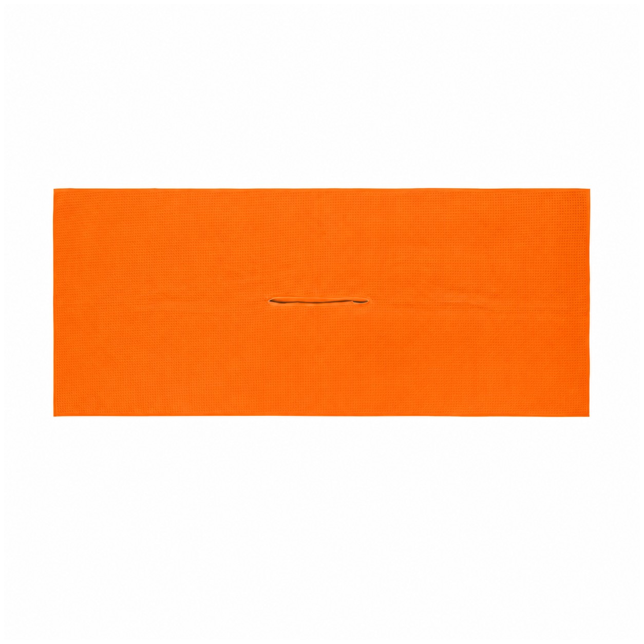 Microfiber Caddie Towel With Club Slit — Orange