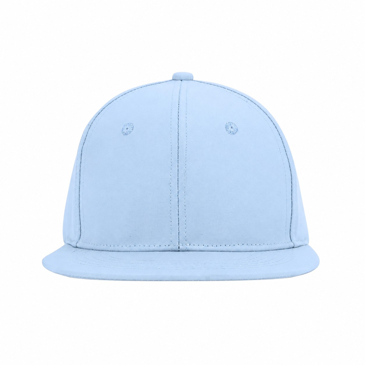 Snapback Closure Cap — Light Blue