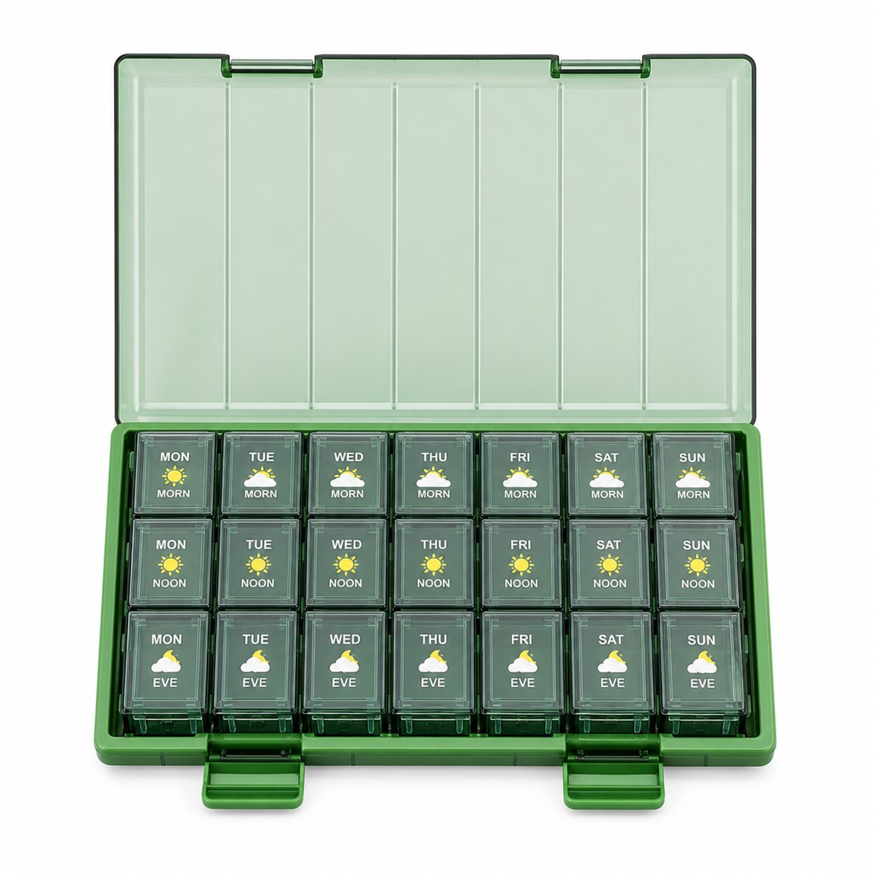 Weekly ABS Pill Organizer With Removable Boxes — view 2