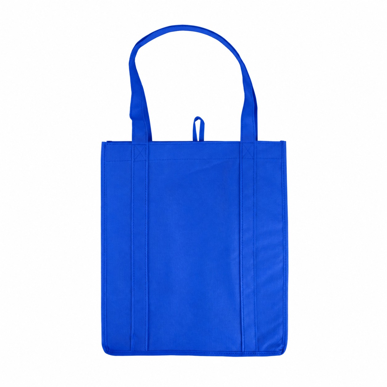 Large Reinforced Handles Tote Bag — Royal Blue