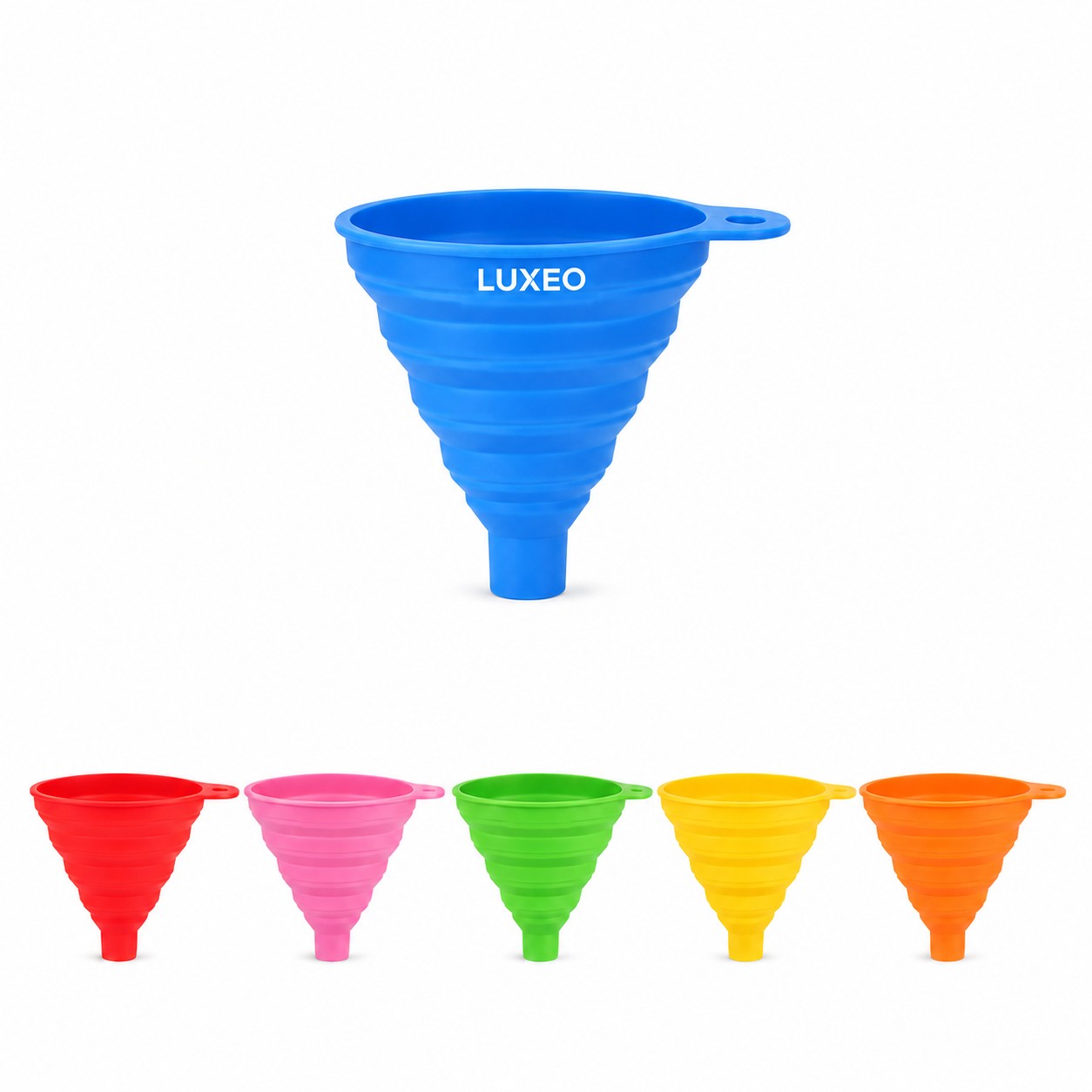 Collapsible Silicone Pouring Funnel
