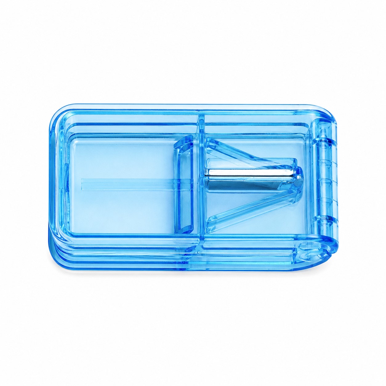 Compact Pill Splitter With Storage Compartment — view 2