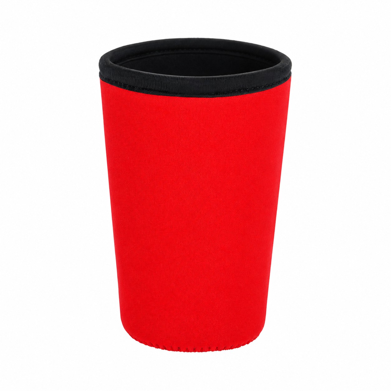 Neoprene Iced Coffee Cup Sleeve — Red