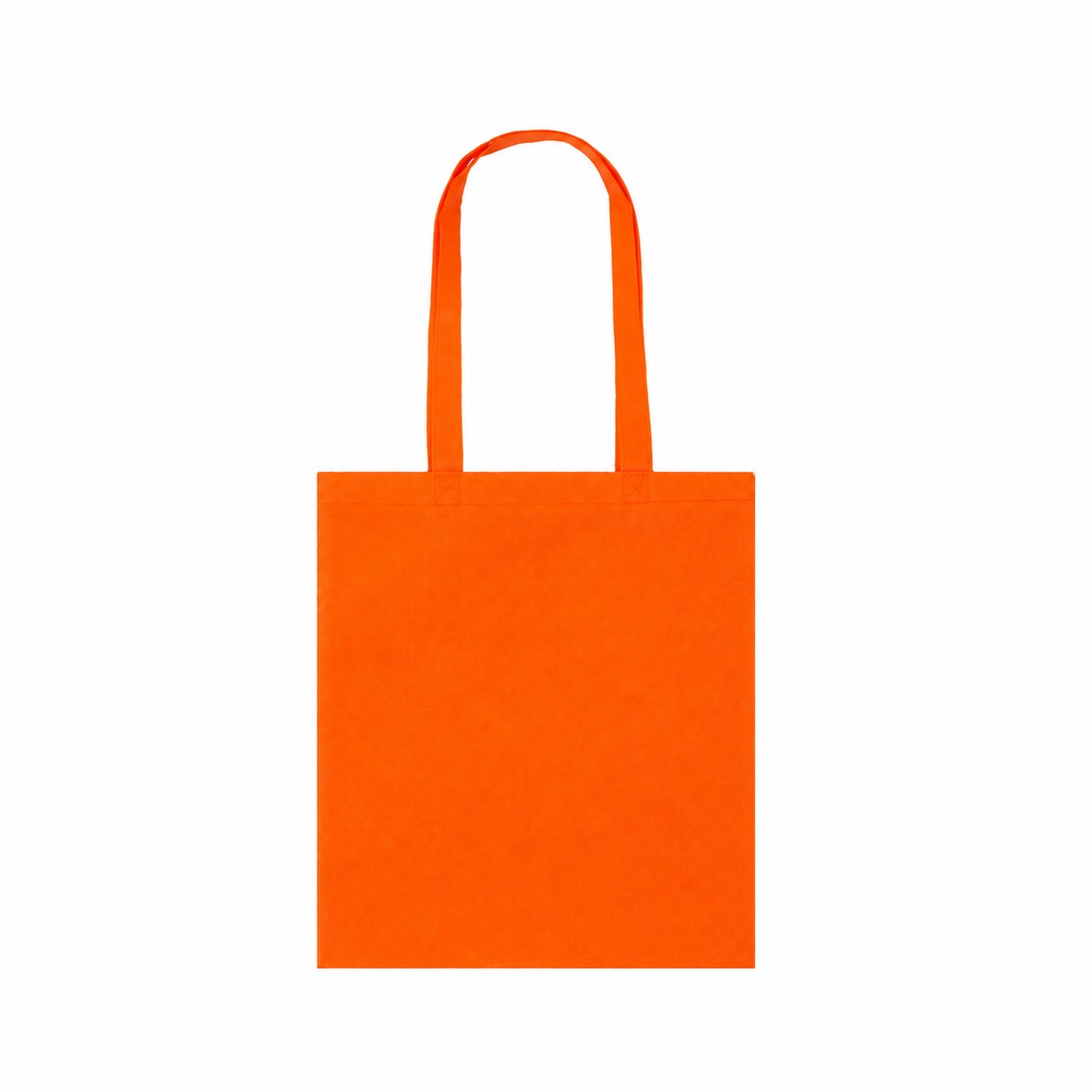 80GSM Non-Woven Reinforced Handles Tote Bag — Orange