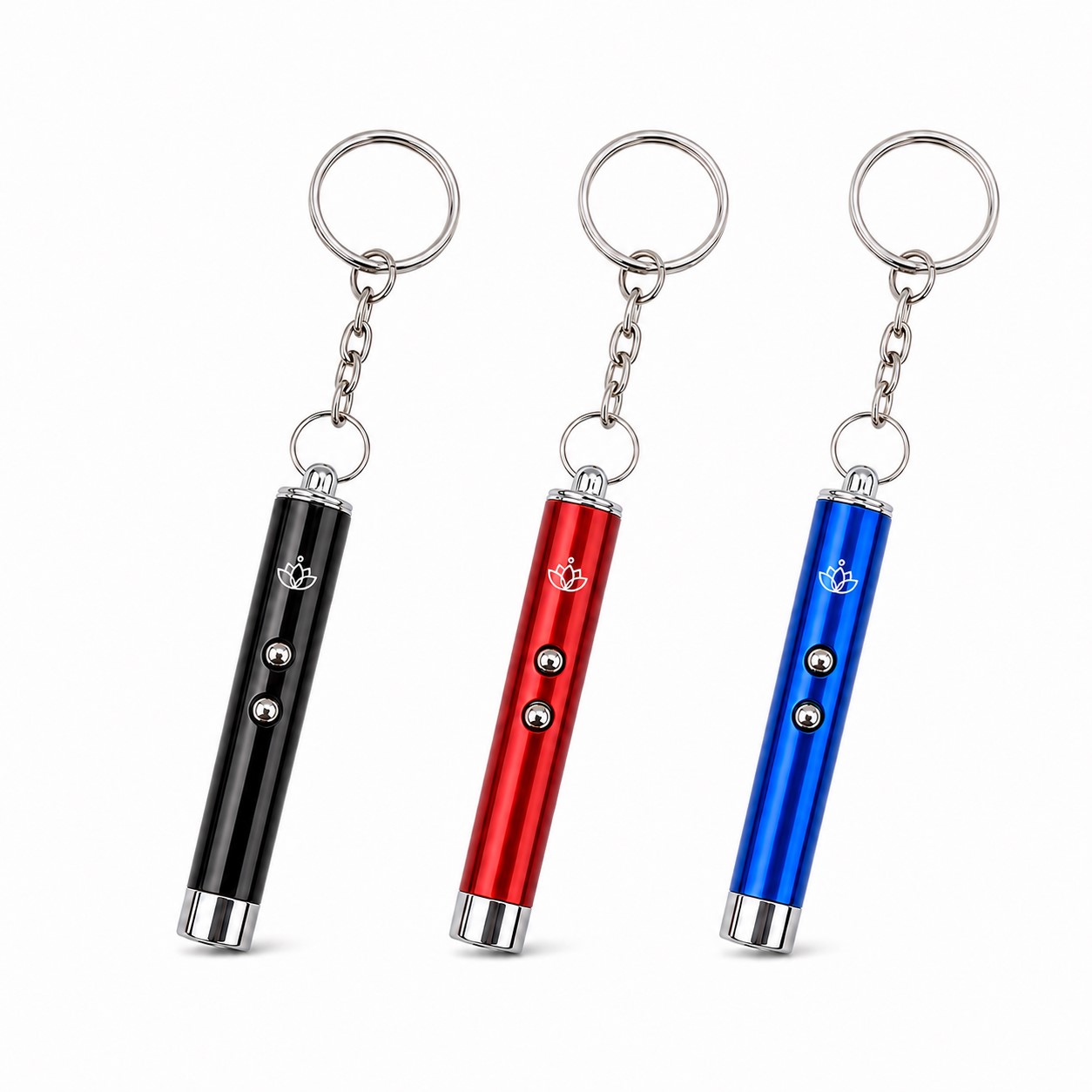 Mini Metal Laser Pointer Keychain