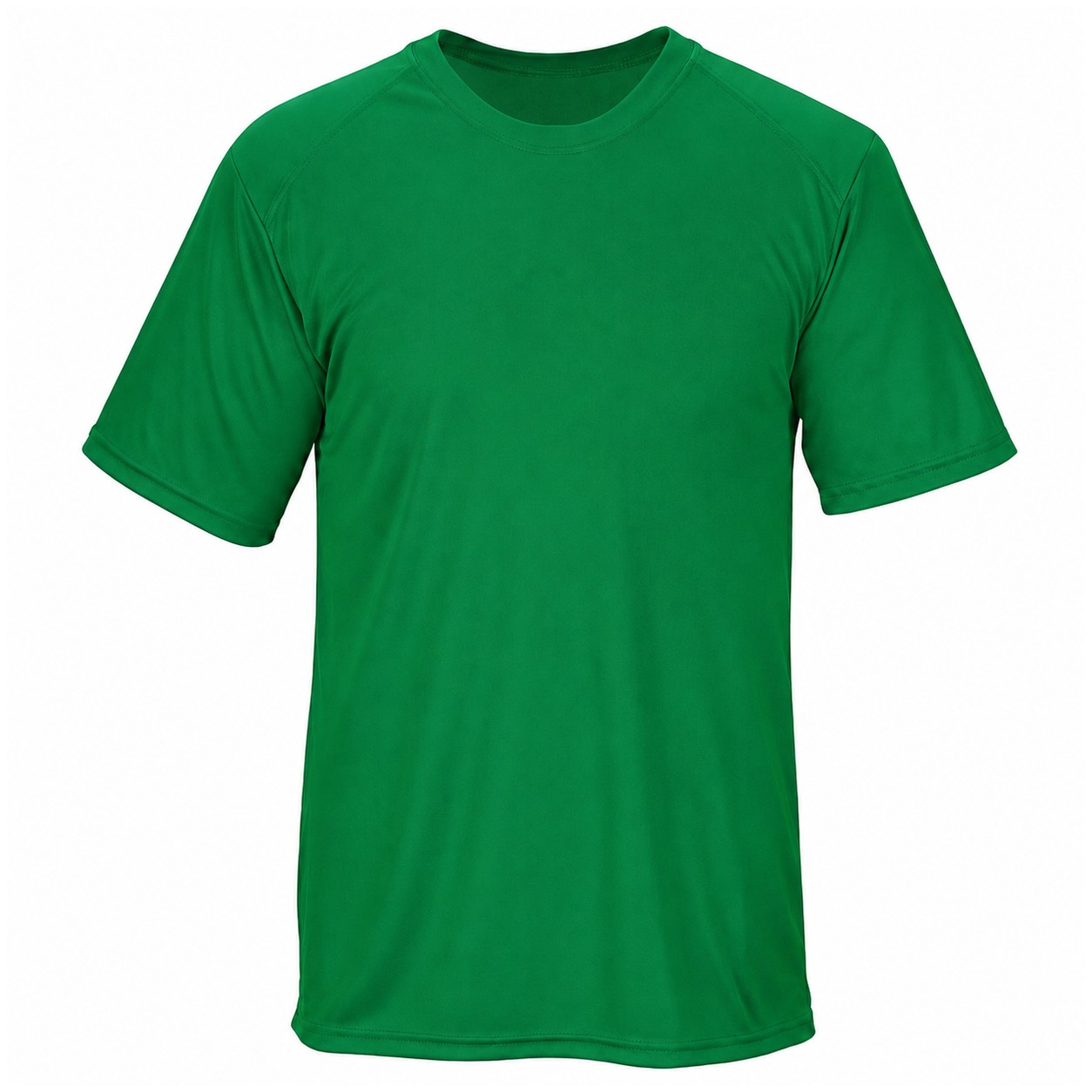 Lightweight Polyester Performance T-Shirt — Green