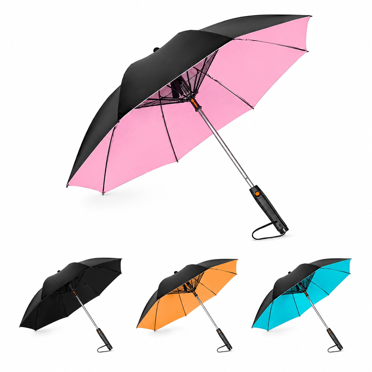 Cooling Fan Mist Umbrella